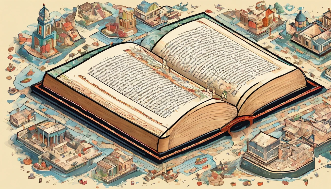 An open Bible
