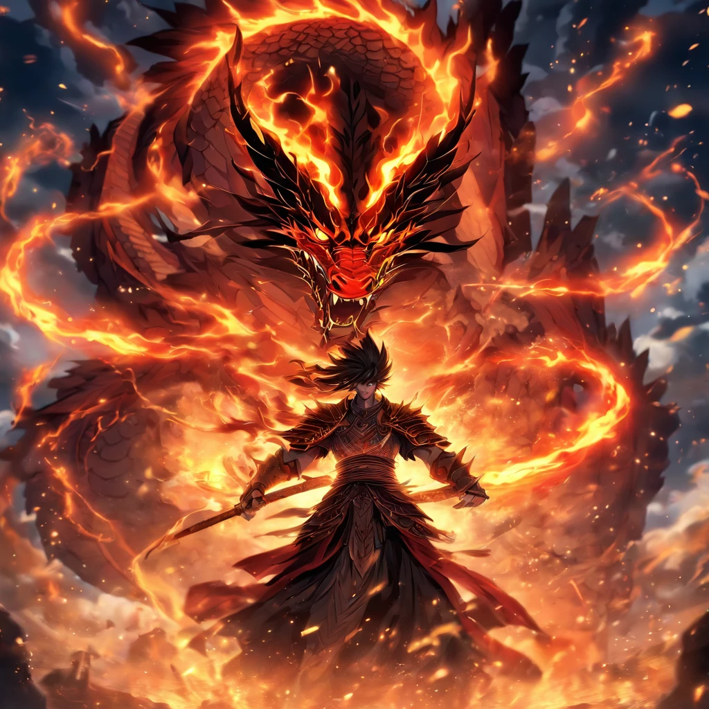 The prompt is: angry dragon goddess
The Stable Diffusion prompt:
dragon goddess, fierce expression, fiery eyes, powerful posture, scales, sharp teeth, talons, flowing hair, majestic wings, mythical creature, mythical strength, intense energy, divine wrath, mythical goddess, supernatural powers, mythical beauty, flames, glowing aura, epic battle, fantasy world, dark atmosphere, dramatic lighting, intense colors, vibrant details, dynamic composition, high-contrast, otherworldly, mythical landscape, stormy sky, magical elements, ancient ruins, epic fantasy, destructive force, mystical charm, supernatural being, mythical presence