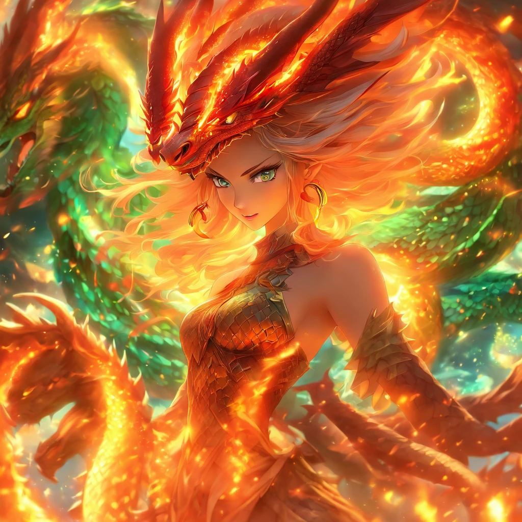 Goddess of dragons, dragon witch