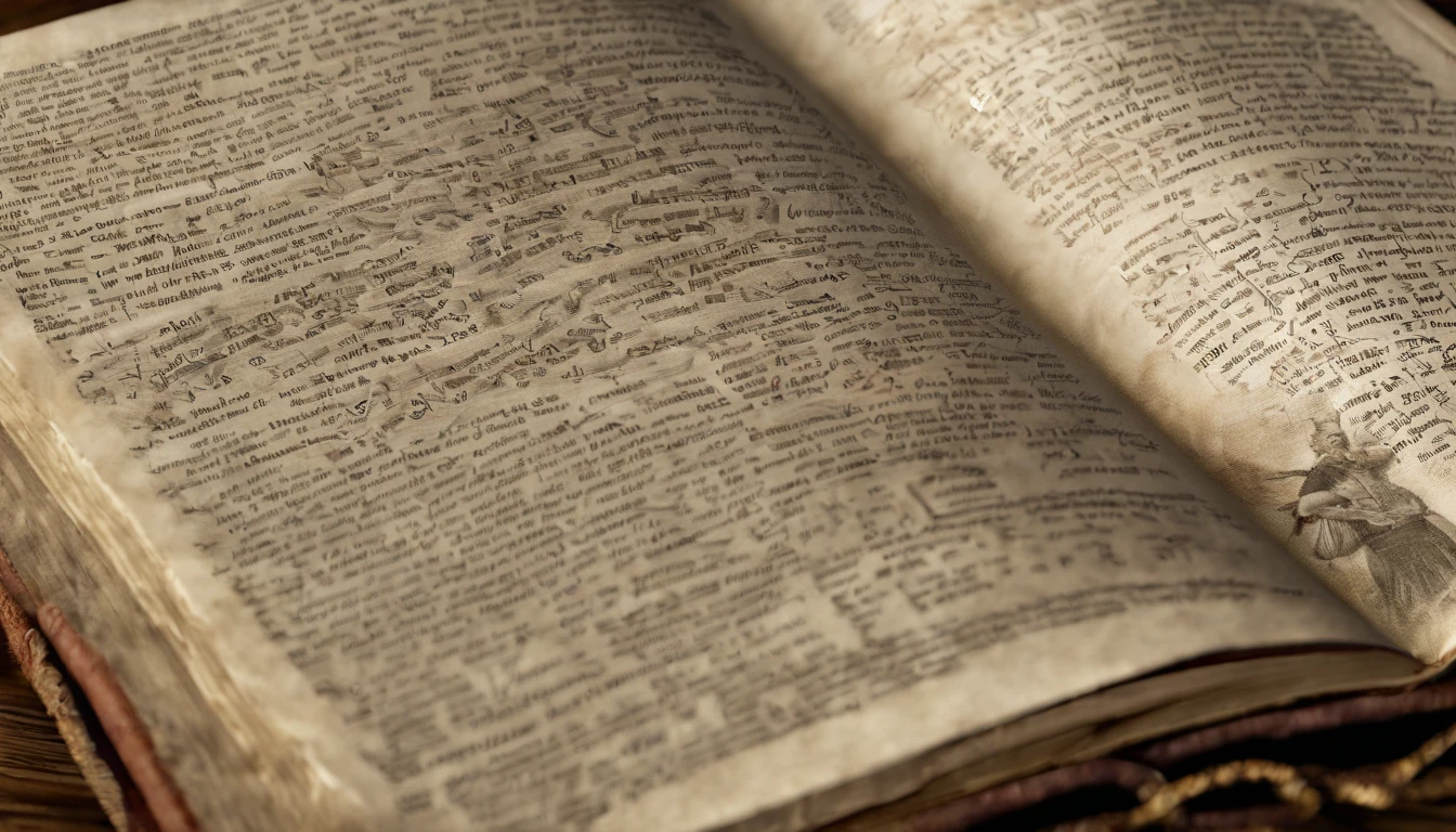 An open Bible
