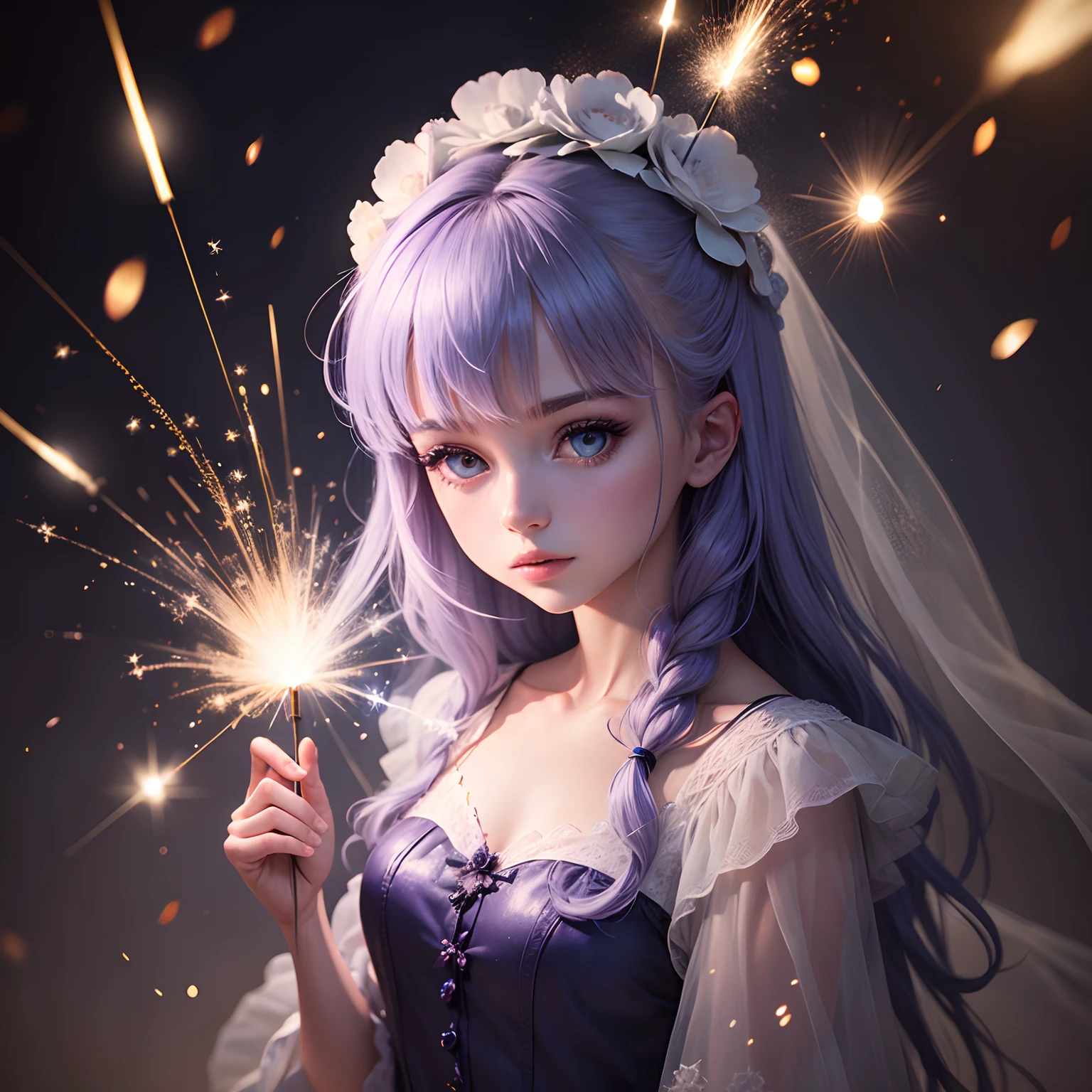 ghost Realistic Beauty sparklers