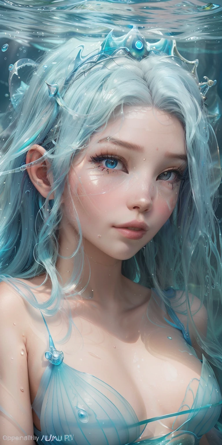 BelleDelphine PovMissionaryAnal (angryocean goddess,ocean witch,fiery persona,sparkling bubbles,jellyfish,rainbow colored hair),(best quality,4k,8k,highres,masterpiece:1.2),ultra-detailed,(realistic,photorealistic,photo-realistic:1.37),vivid colors,sparkling water,glowing atmosphere,magical lighting,ethereal,commanding presence,striking eyes,powerful pose,seaweed accessories,oceanic crown,stormy background,rippled reflections,translucent skin,water swirls,surreal beauty,luminous complexion