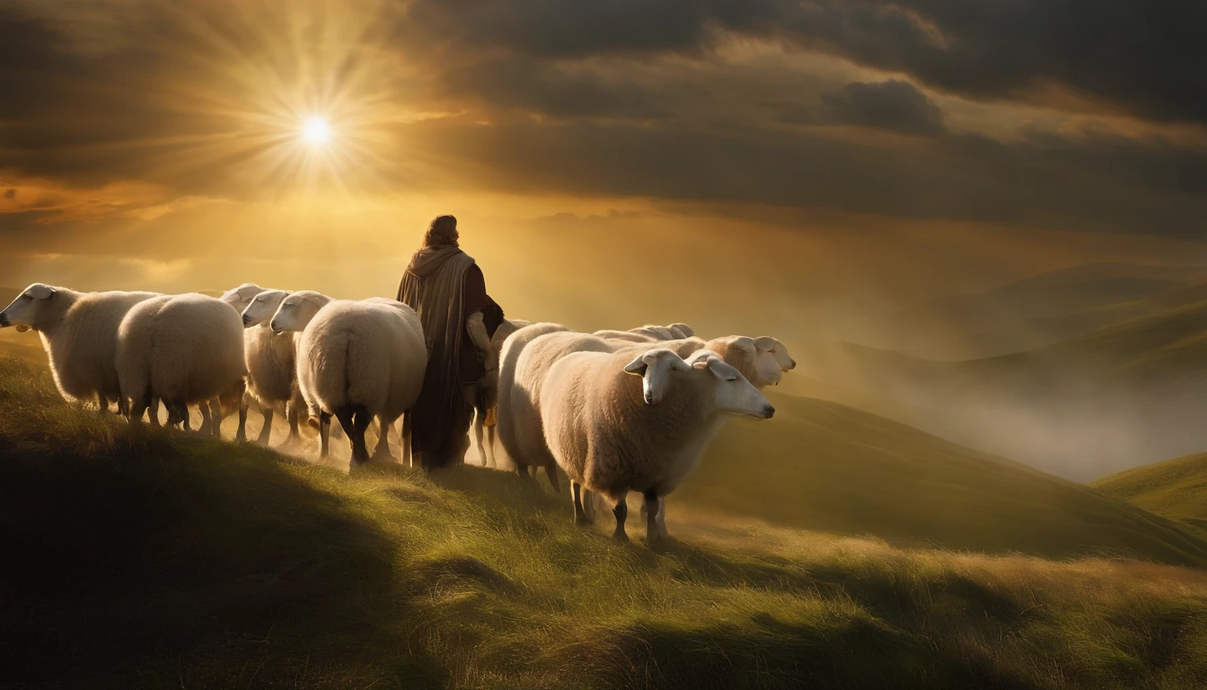 The Lord is my shepherd; I will lack nothing.