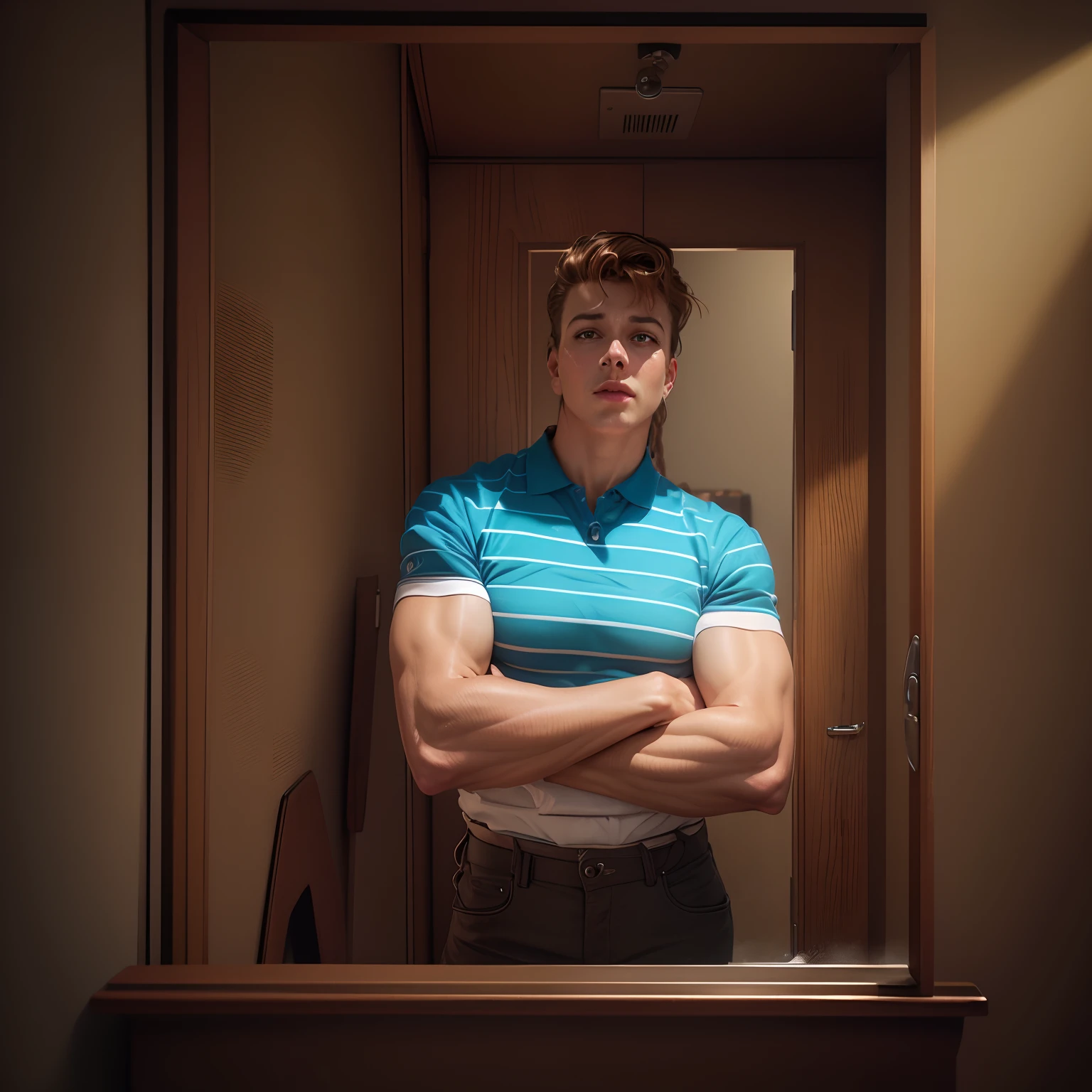 90s vintage look, flirting, 8k, highly detailed, realistic photo
