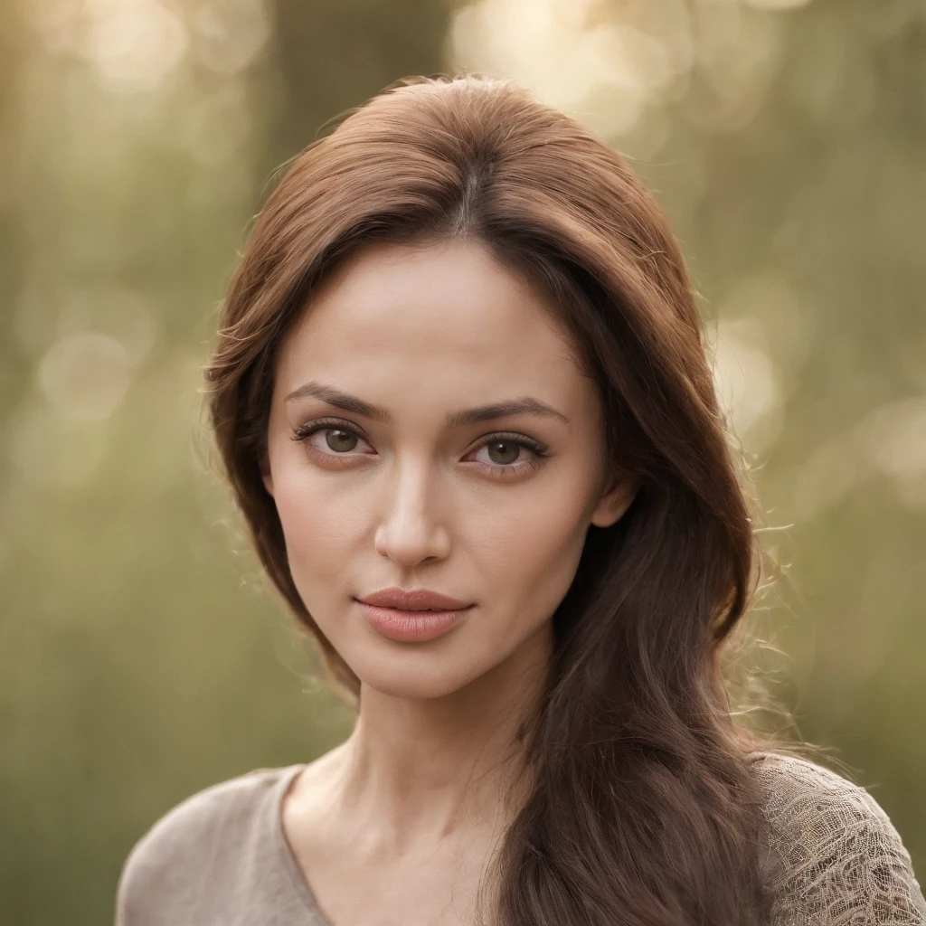 realistic ,masterpiece, best quality, girl, young angelina jolie, hijab, covered hair, covered clothes, portrait, photo_light, {{}}, ulzzang-6500-v1.1:0.8