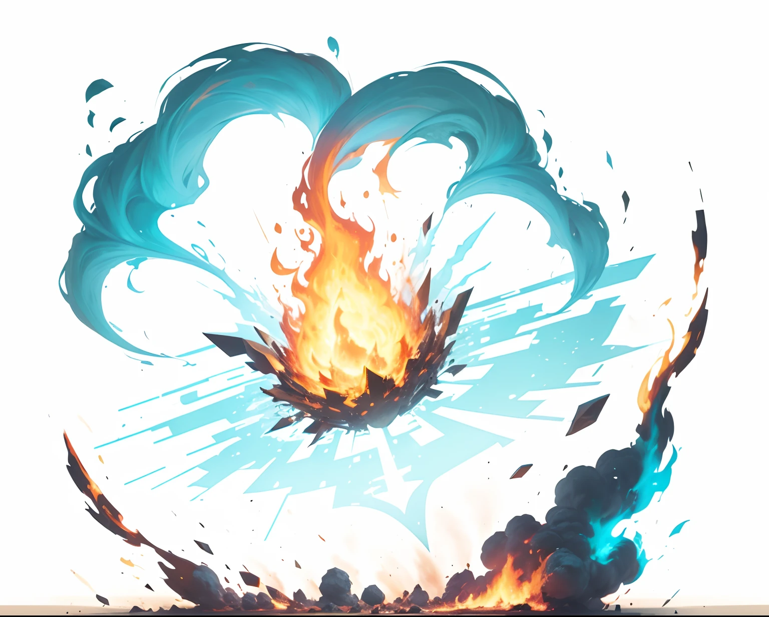burn fire,