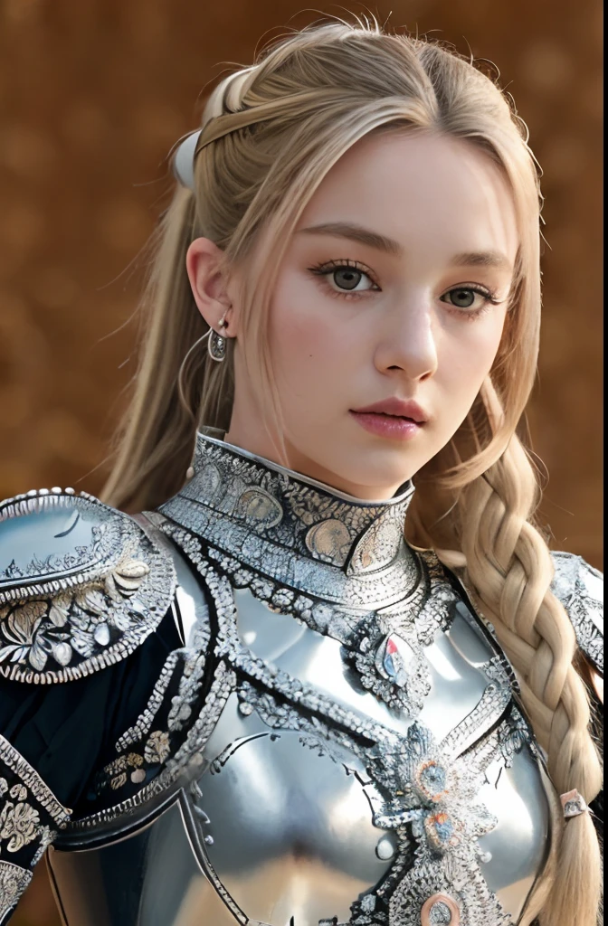 (8K, best quality:1.2), (masterpiece:1.37), (photo, photorealistic:1.37), (ultrahigh-res), full body, walking pose, shot from front, slow motion, female paladin wearing the full body, (light silver armour:1.2),(ornately decorated armor), (insanely detailed, bloom:1.5), (highest quality, Alessandro Casagrande, Greg Rutkowski, Sally Mann, concept art, 4k), (analog:1.2), (high sharpness), (detailed pupils:1.1), detailed face and eyes, Masterpiece, best quality, (highly detailed photo:1.1), (long blonde Hair, ponytail,ecstatic:1.1), (young woman:1.1), sharp, (perfect body:1.1), realistic, real shadow, 3d, (temple background:1.2), (by Michelangelo), photographed by Canan EOS R6, 135mm, 1/1250s, f/2.8, ISO 400