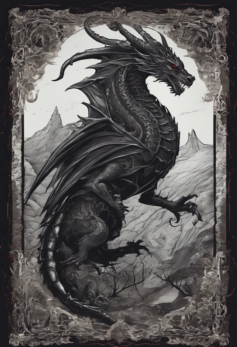 A dead dragon,Only bones remain,Blend in with the barren mountains