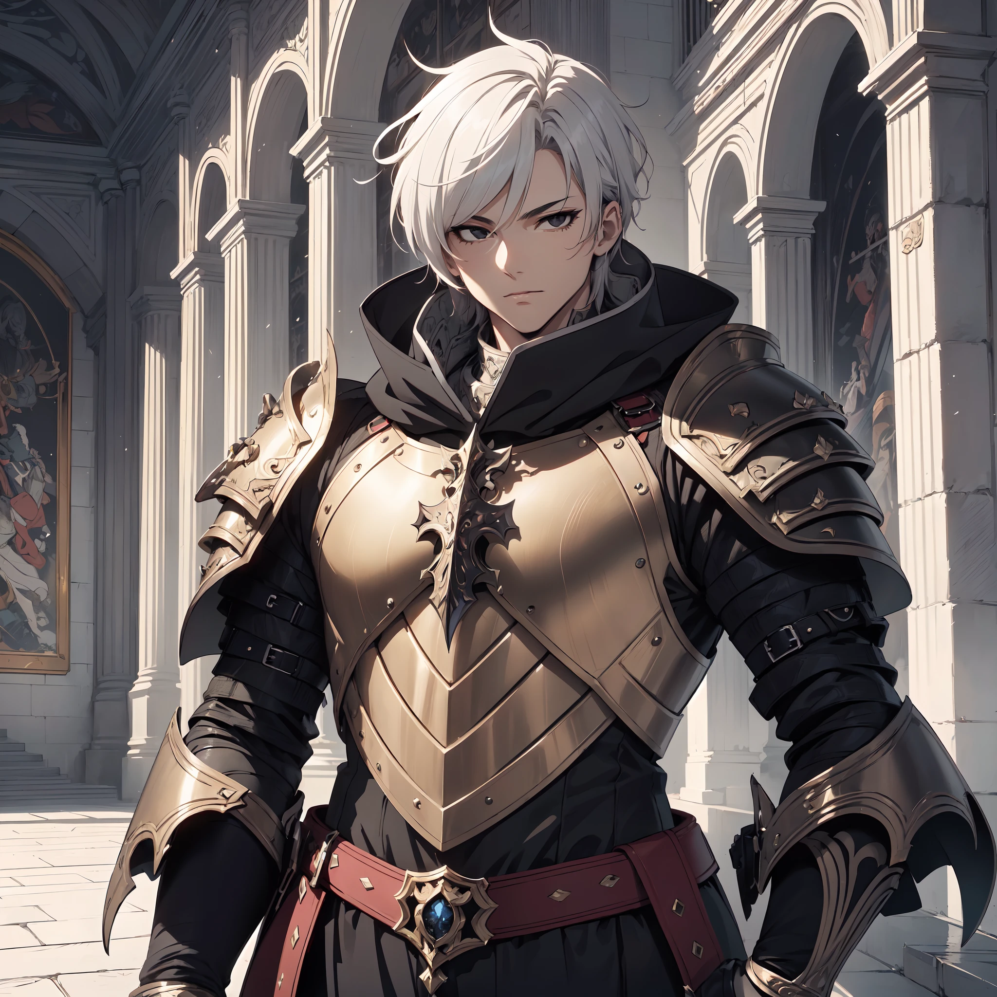 128K Ultra High Definition,
128K Ultra High Quality,
128K Ultra High Resolution,
Best Definition,
Best Quality,
Best Resolution,
Perfectly Detailed,
Perfectly Designed,
Extremely Detailed,
Extremely Designed,
Hyper Detailed,
Hyper Definition,
Hyper Quality,
Hyper Resolution,
Masterpiece,
(((Anime))),
Body Shot,
(((Boy))),
Handsome,
Muscular Body,
(((Hyper Detailed & Perfectly Designed Black Short Hair))),
(((Hyper Detailed & Perfectly Designed Black Eyes))),
(((Hyper Detailed & Perfectly Designed Armor Plates))),
(((Hyper Detailed & Perfectly Designed Baron Armor))),
(((Inside Of Medieval Royal Palace Background Scenery))),