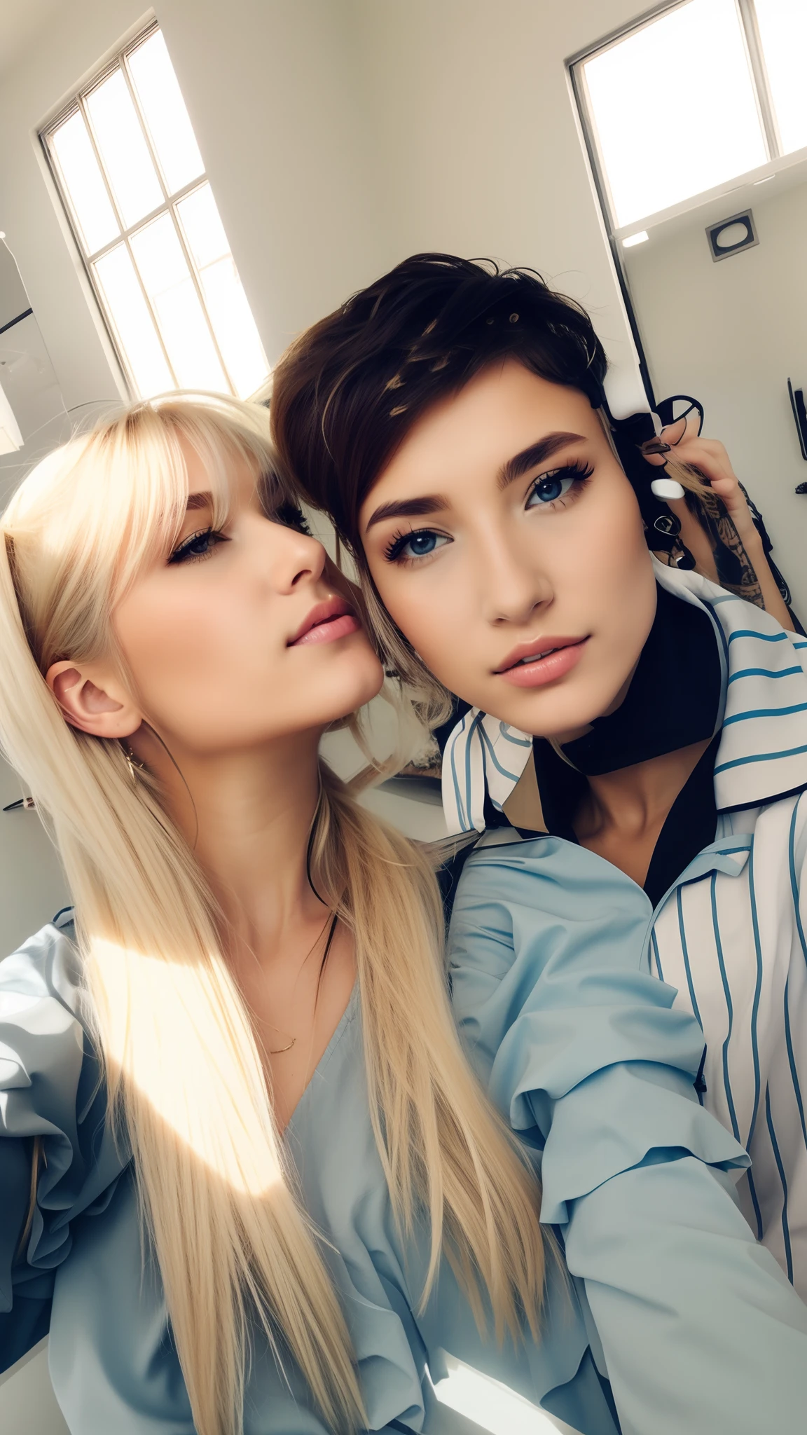 blond hairbl