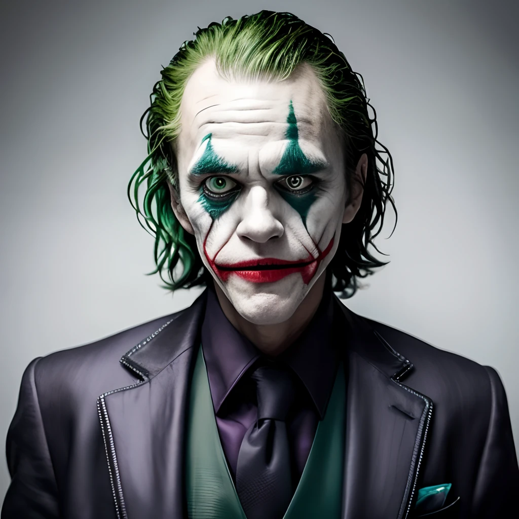 Joker facial expression