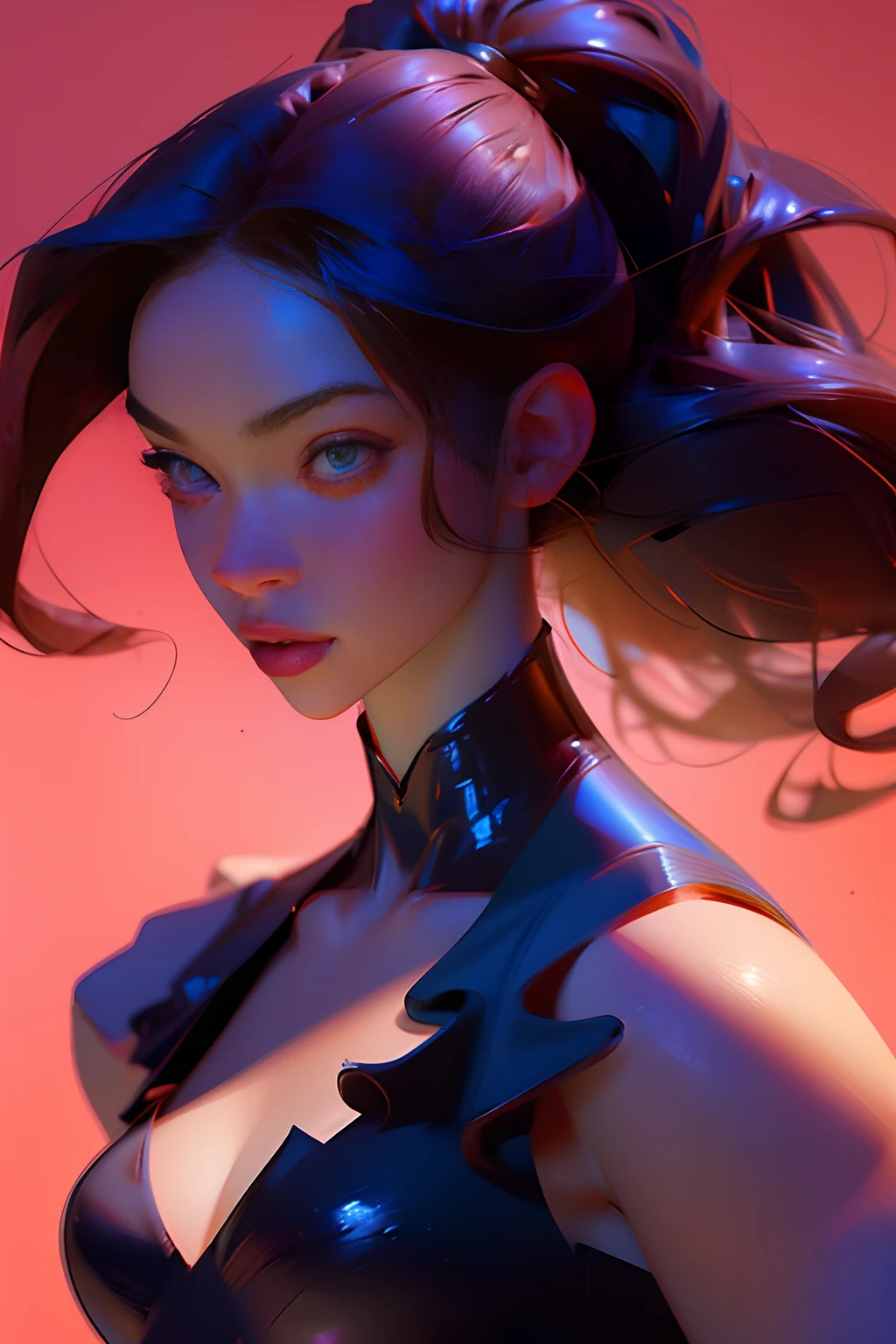(photorealistic:1.2,ultra-detailed)Chun Li and Mai Shiranui (2girls) seductively pose in a mesmerizing art piece. With their beautiful detailed eyes, luscious lips, and extreme attention to facial features, they exude an alluring charm. The artwork is medium, resembling a stunning illustration that captures their dynamic and powerful essence. The girls' bodies are rendered with ultra-fine painting techniques, highlighting their strength and grace. 

In this masterpiece, Chun Li and Mai Shiranui are dressed in their iconic costumes, showcasing their unique styles. Each detail, from the intricate designs of their outfits to the flowing movement of their hair, is captured with precision. Their poses are dynamic and evocative, portraying a fierce and seductive energy between them.

The colors in the artwork are vivid and captivating, enhancing the overall allure of the scene. The lighting is carefully crafted, casting dramatic shadows and emphasizing the curves and contours of their bodies. The background is a blend of urban and natural elements, creating an immersive setting for their captivating poses.

With high resolution and realistic rendering, this artwork immerses the viewer in the seductive world of Chun Li and Mai Shiranui. It is a celebration of their beauty, strength, and sensuality, highlighting their iconic status in the fighting game genre. The attention to detail and professional execution make this artwork a true masterpiece, appealing to both fans and admirers of these legendary characters.