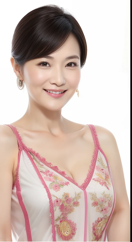 top-quality, masterpiece, hight resolution, Original, highly detailed wallpaper, Viewer's Perspective, Solo, portlate, (A MILF), 70yo, Mature Woman Body Set, Exposing breasts, showing teeth, Staring at this, Floral background, lace thin bra, areola showing through, teats see through, undergarment, (Mature), Natural wrinkles, ultra-realistic, Natural skin, Natural hair color, {{cum on facial}}, cum on chest,
