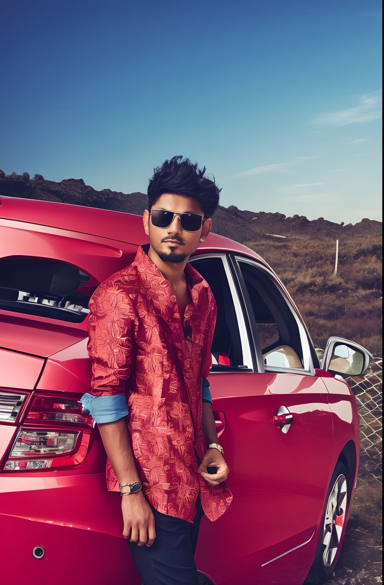 Change colour clothes, change background