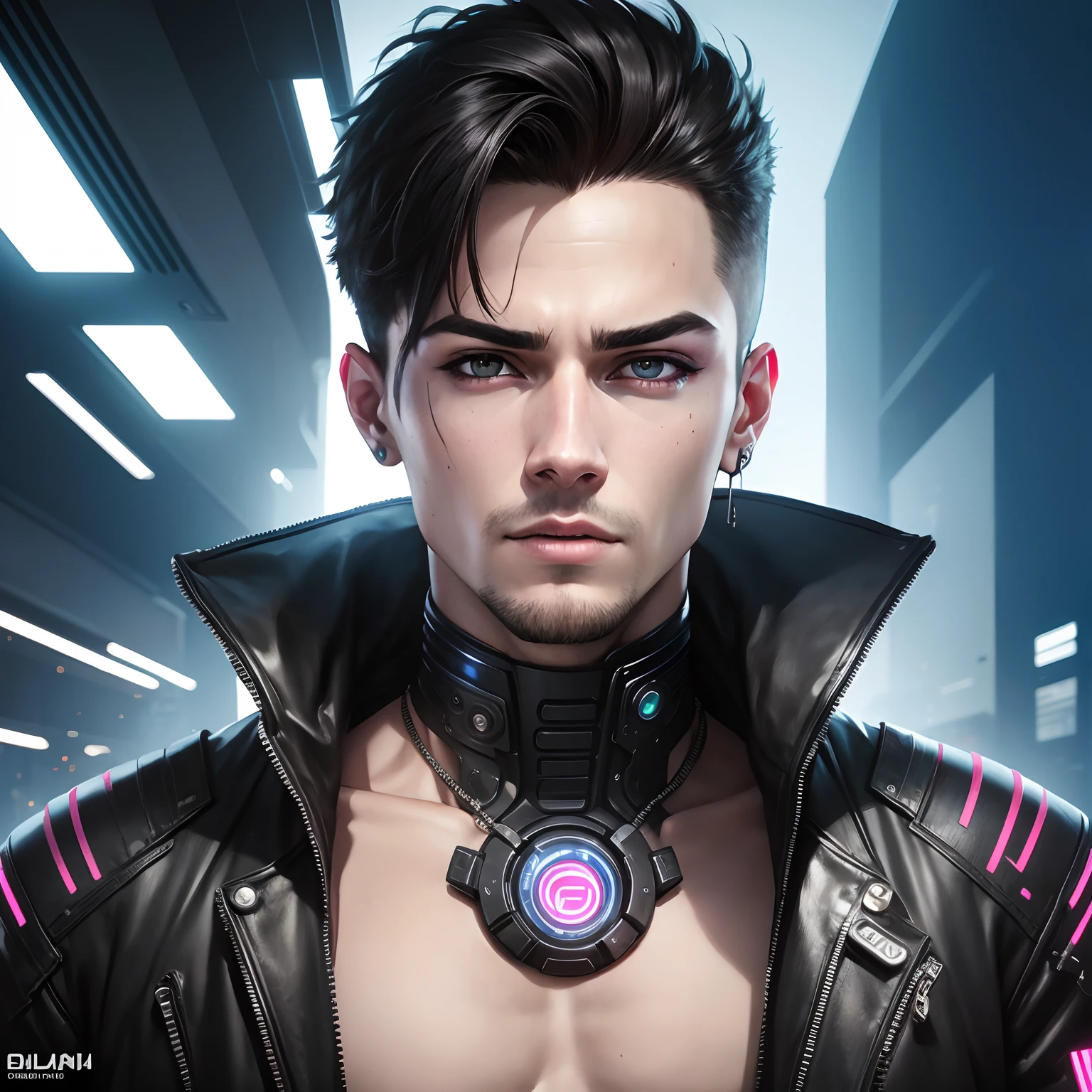 Change background cyberpunk handsome boy. Realistic face, 8k,ultra realistic
