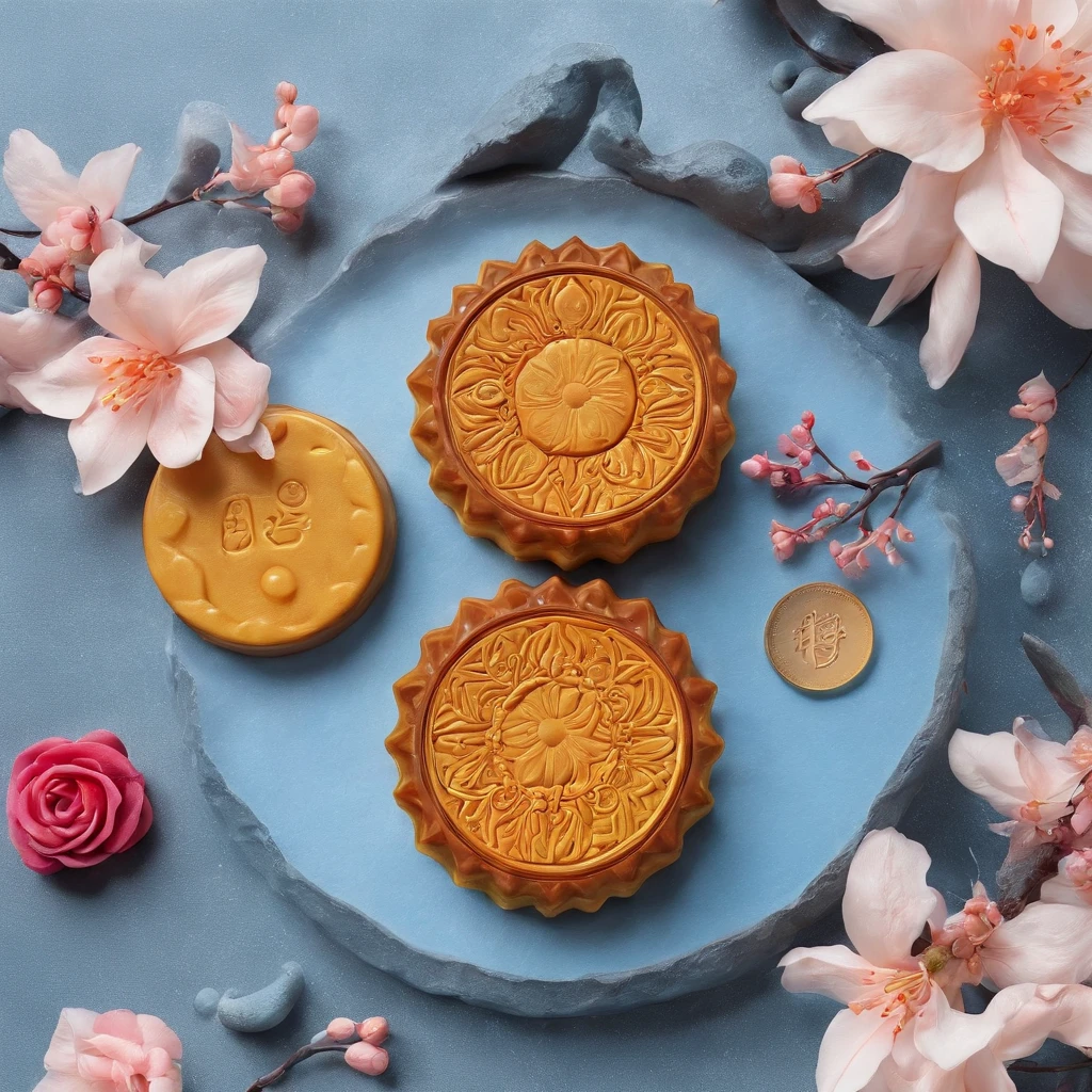 (tarot cards:1.5,rotary symmetrical),(tmasterpiece),(ultra - detailed:1.3),best qualtiy,(glittery:1.2),(dreamworld:1.4),((mooncake with Van Gogh style)),(The moon is empty),Crystal clear mooncakes,the night,Skysky,moon full,colored flowers,black tea,Cute little bunny、sweet osmanthus、Moonsky,vibrant with colors,brightly,1.4x realism,hyper-detailing,hyper HD,It's on display in this beautiful scene,(The is very detailed,reasonable design,Clear lines,High- sharpness,tmasterpiece,offcial art,movie light effect,4K)