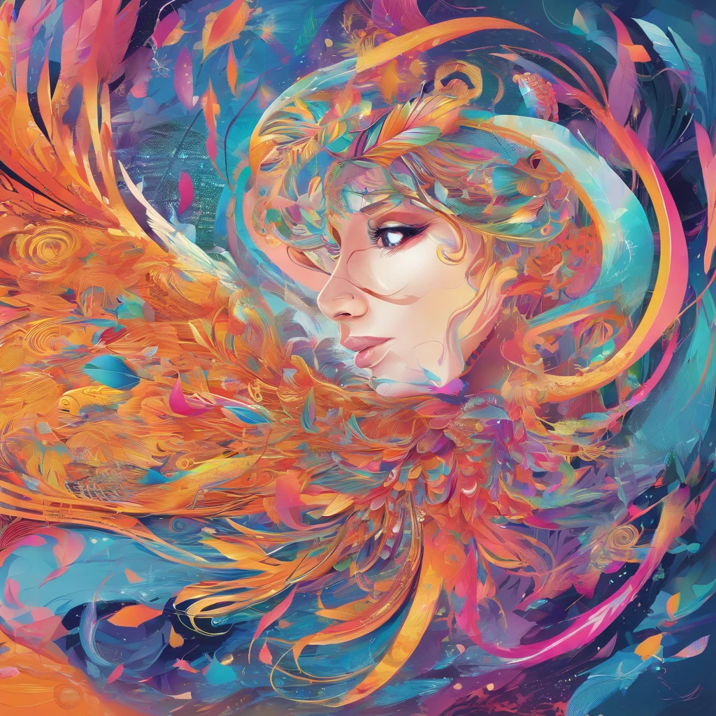 (best quality,4k,8k,highres,masterpiece:1.2),ultra-detailed,(realistic,photorealistic,photo-realistic:1.37),basilisk,listening music,chalk illustration,childish,glitch,playful,magical,whimsical,vibrant colors,pastel shades,cute,bright,friendly,bubbly,scaly skin,lively,expressive eyes,scales,curly horns,colorful feathers,digital art,artistic,creative,imaginative,joyful,energetic lines,dreamy,enchanted,melody,musical notes,harmonious,transformation,flowing shapes,spiral patterns.
