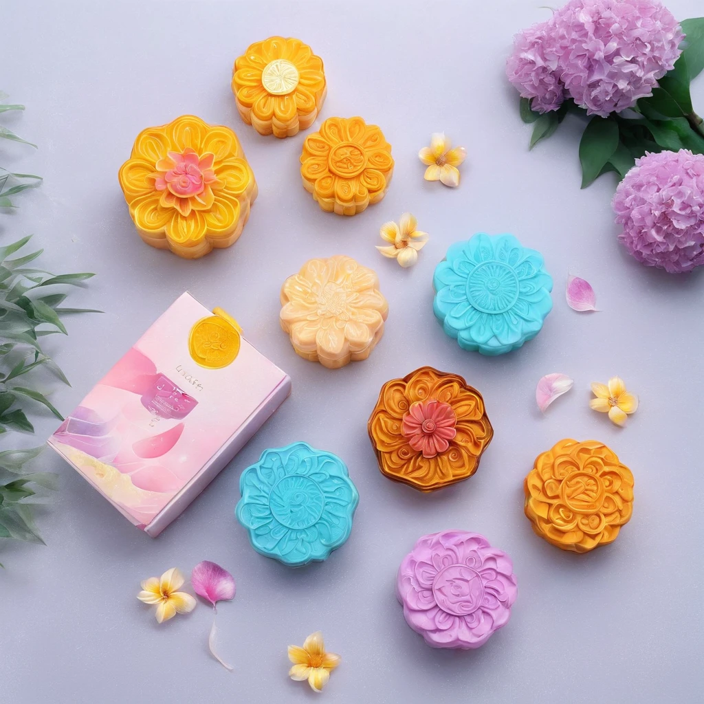 (tarot cards:1.5,rotary symmetrical),(tmasterpiece),(ultra - detailed:1.3),best qualtiy,(glittery:1.2),(dreamworld:1.4),((Crystal mooncakes,Ice skin mooncakes)),(The moon is empty),Crystal clear mooncakes,the night,Skysky,moon full,colored flowers,black tea,Cute little bunny、sweet osmanthus、Moonsky,vibrant with colors,brightly,1.4x realism,hyper-detailing,hyper HD,It's on display in this beautiful scene,(The is very detailed,reasonable design,Clear lines,High- sharpness,tmasterpiece,offcial art,movie light effect,4K)