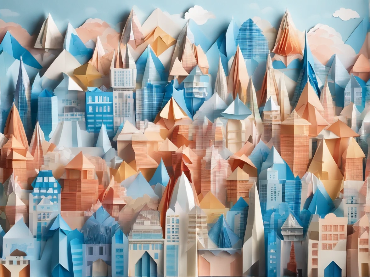 The cityscape of Tokyo spreads out under the blue sky、The top half of the image is a blue sky、Image from the sky、The cityscape spreading out below、Beautiful cityscape、Beautiful Landscapes、Light blue base、Fantastical