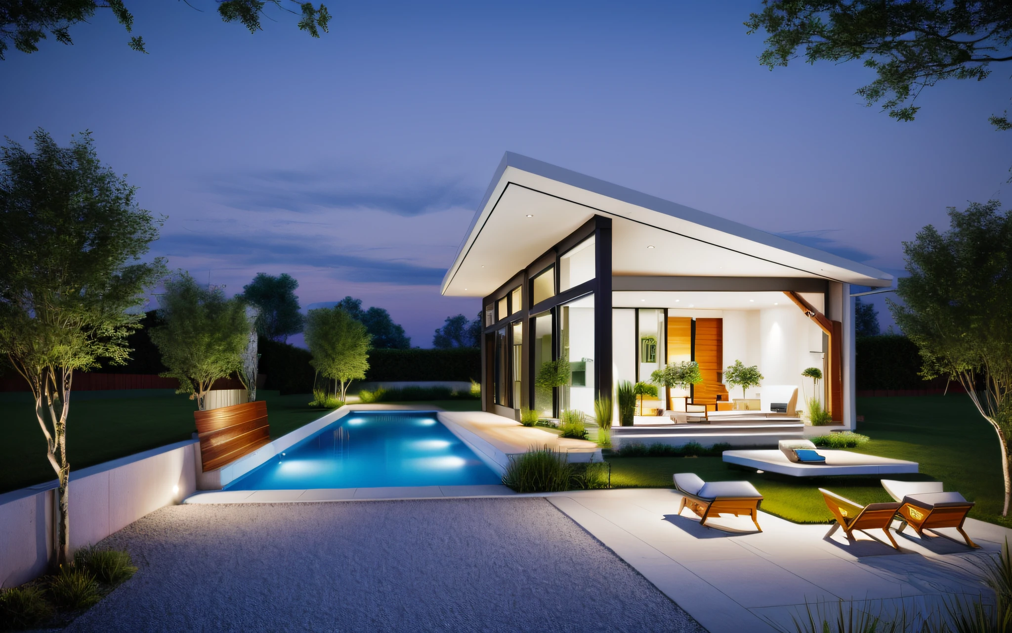 Modern style housing