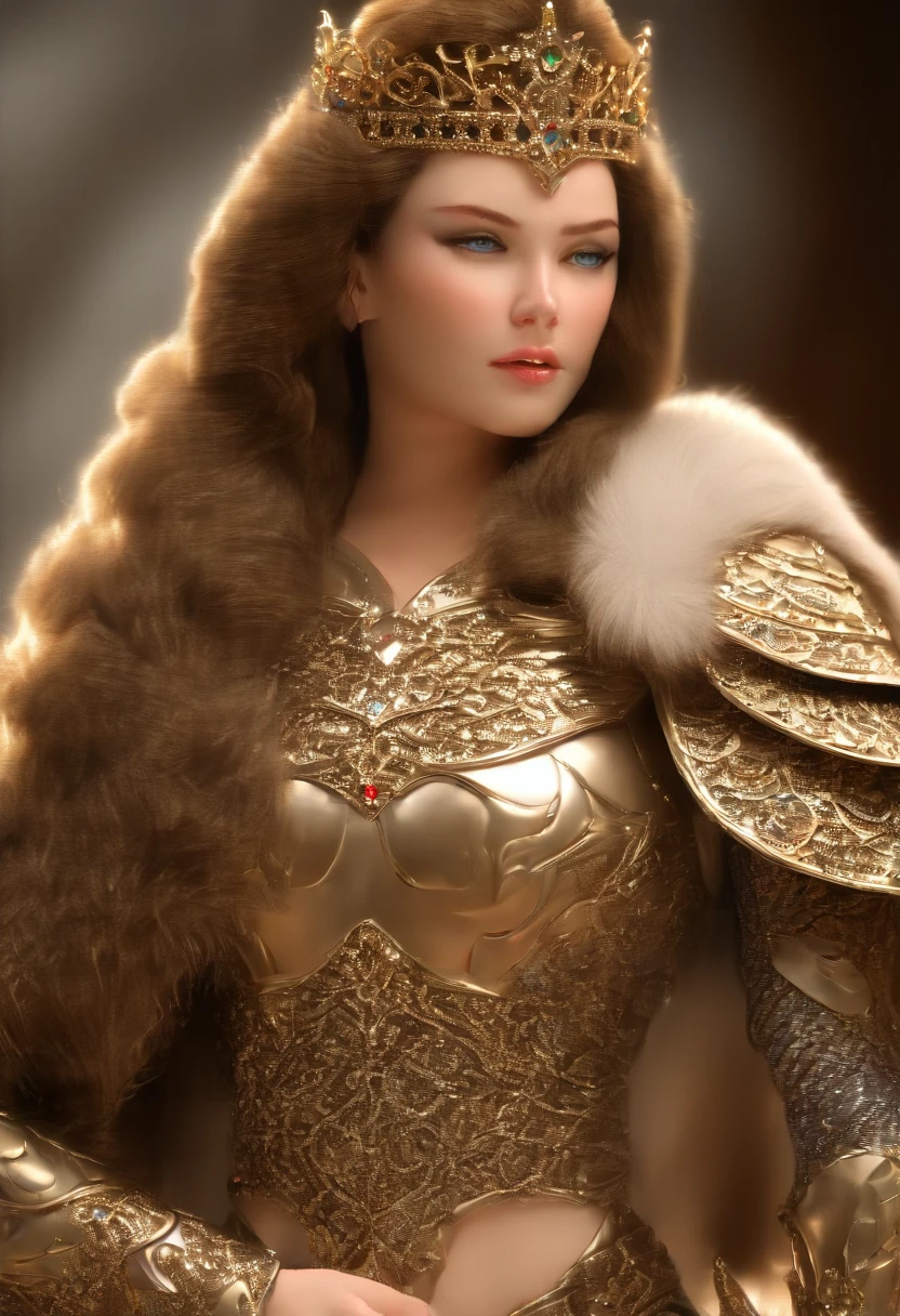 Ultra detailed complex 3D rendering of face, Huge breasts, Long hair, viewer view, Pants, parted lip, (Shiny skin),Realistic sensual gravure idol,(), Intricate details, ultra-detailed complex 3d rendering of face with beautiful porcelain profile, (warrior queen armor, fur lined cape, Bejeweled Crown: 2.2), , Huge, ( (Tiny micro bikini)Sexy swimsuit, (Surreal), (Magic wand), (high resolution), (8K), (Very detailed), (Beautiful detailed eyes), (Best quality), (Ultra detailed), intricate detail jewel (detailed female armor: 2.3), (Gorgeous gold armor: 1.3), 1 girl, Solo, Long hair, Wind, Gorgeous face, Top quality, Masterpiece, Maximum detail, diffuselighting, (Purple hair: 1.3), Valhalla Valkyrie, Mechanical arm, Beauty, face muscles