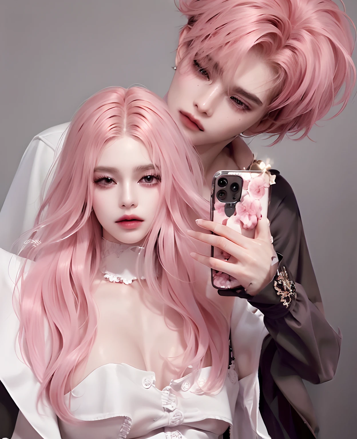 "(best quality,ultra-detailed,realistic:1.37),portrait,beautiful girl with long curly hair,soft facial features,natural makeup,expressive eyes and lips,fashionable outfit,replace with white shirt,flowing skirt,vibrant colors,lush garden background,warm sunlight,bokeh"