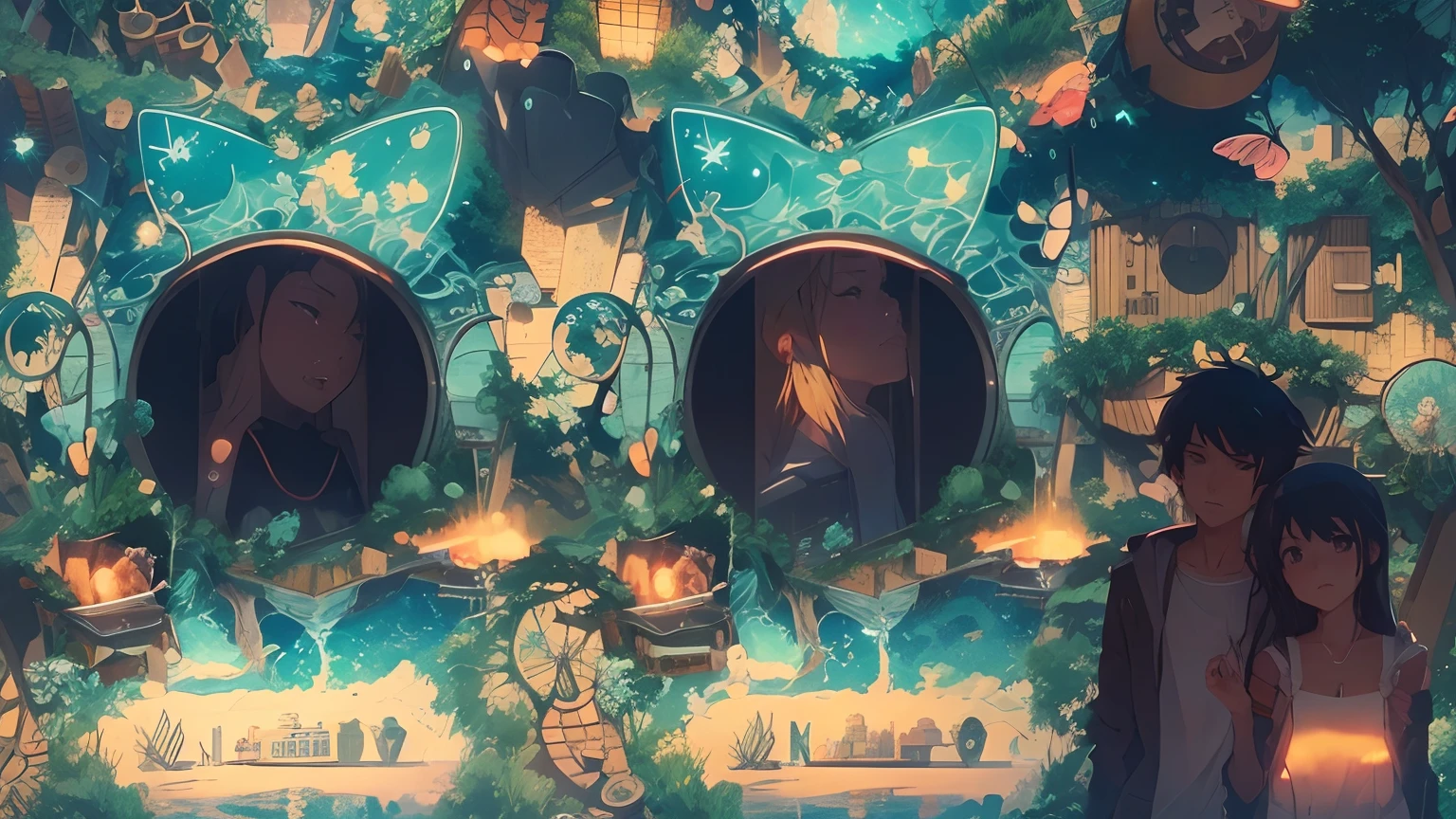 High quality masterpiece, landscape, anime train passing through bodies of water on tracks, bright starry sky. Romantic train, pixiv, concept art, lofi art style, reflection. by Makoto Shinkai, lofi art, Beautiful anime scene, Anime landscape, detailed scenery —width 672, in style of Makoto shinkai, style of Makoto shinkai, enhanced details. --auto --s2