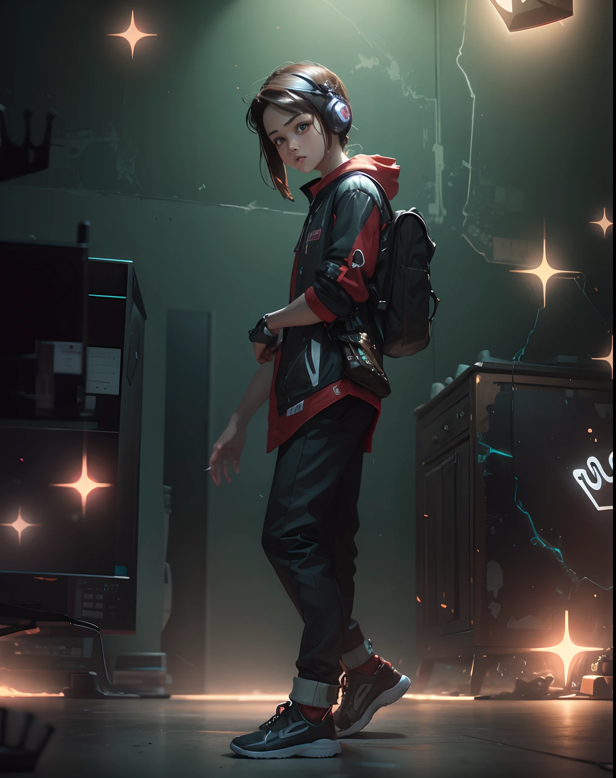 Add gaming background