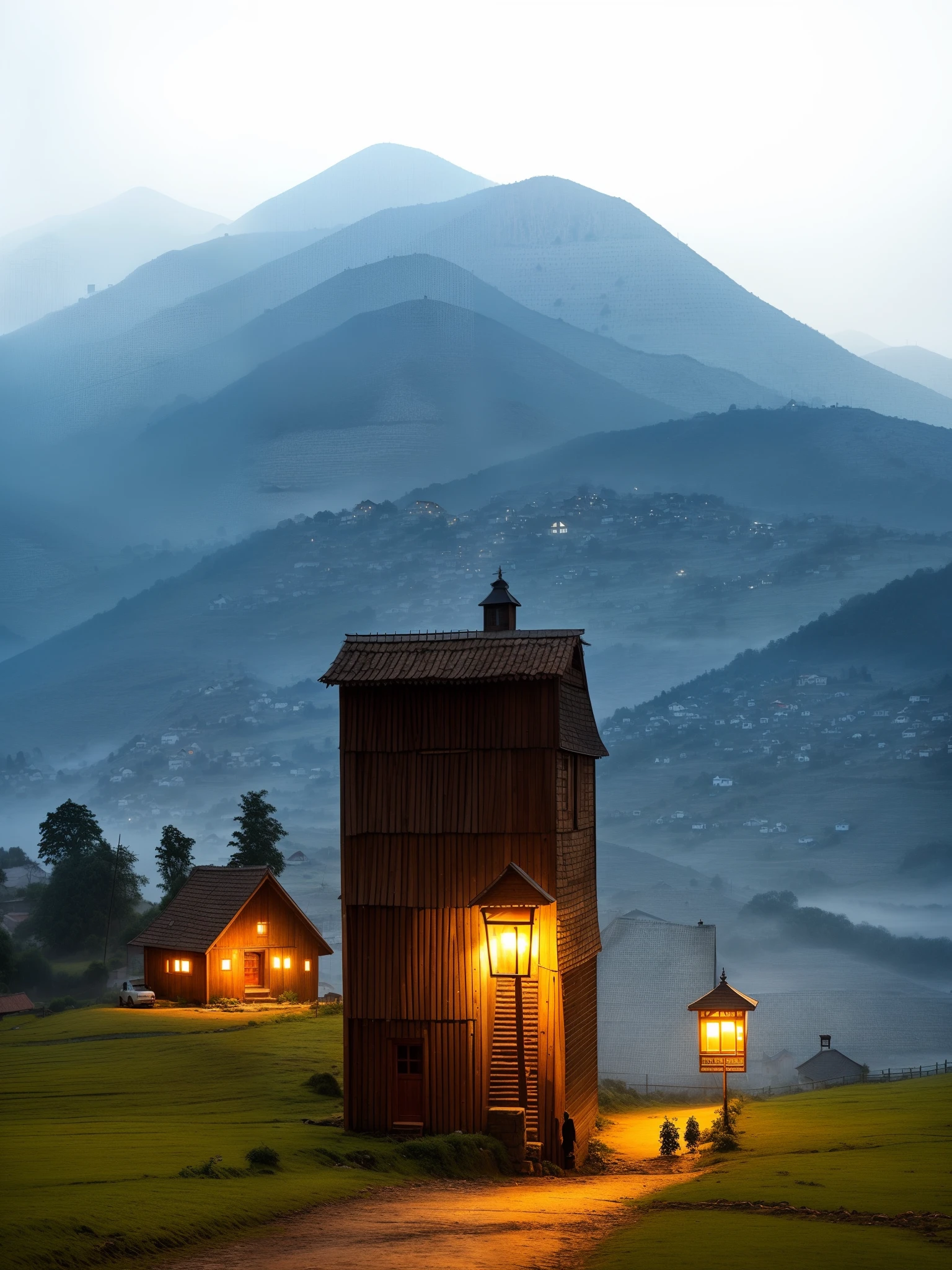 Poor small mountain village streets, villagers, old houses, very detailed, night, gloomy, terrifying, overlooking,
(detailed:1.1),(creepy:0.9),(eerie:0.9),(horror:1.1),(dark:1.1),(mysterious:1.1),(overlooking:1.1),(dreadful:0.9),(haunting:0.9),(vivid:1.1),(dense fog),(desolate),(ancient),(lonely),(ominous)