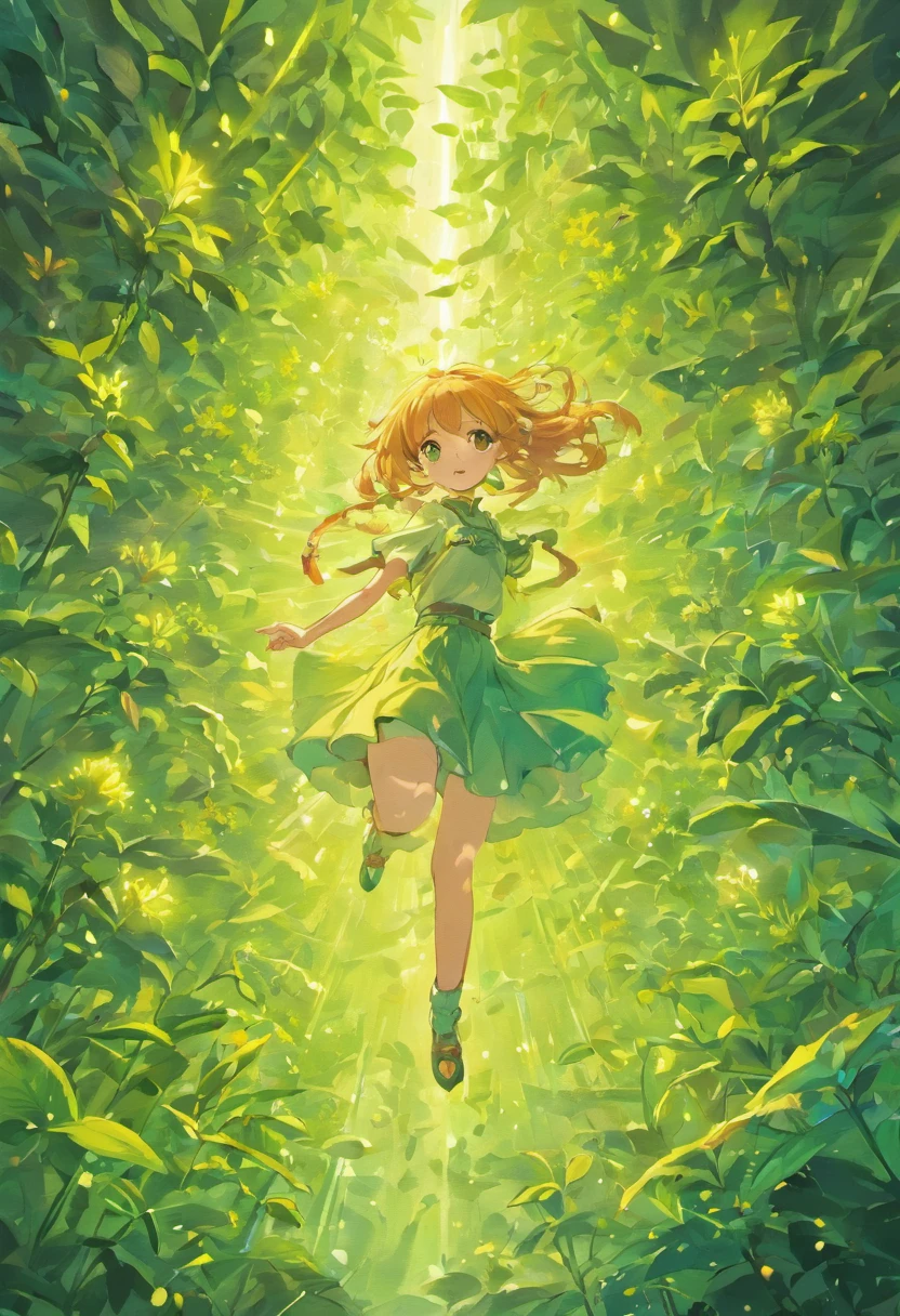 Many herbs and auras float in the air