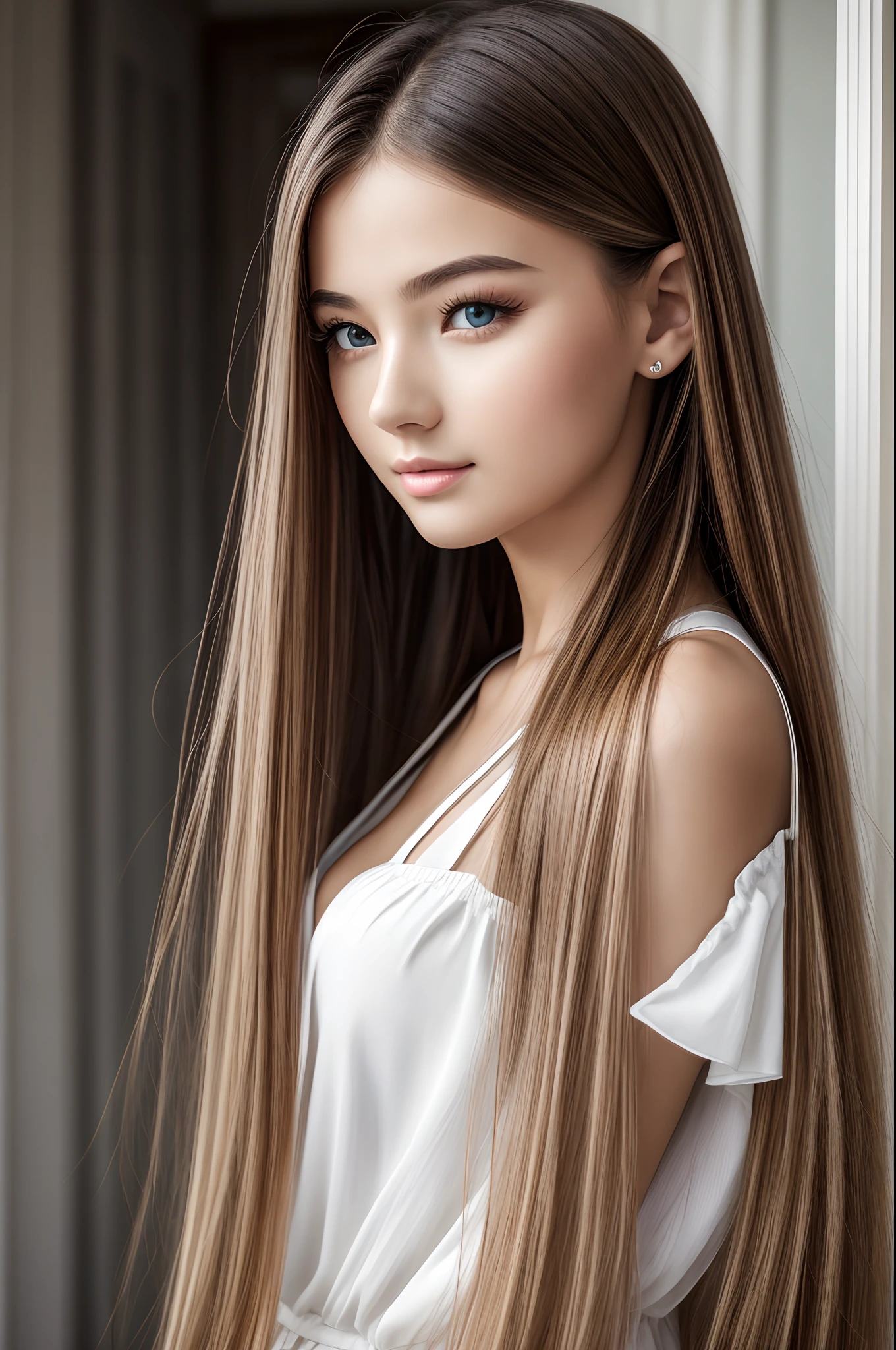 Beautiful girl from Eastern Europe、jaw-dropping beauty、