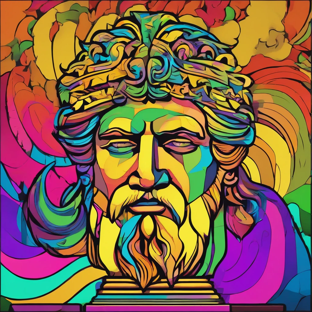 Statue Zeus Style Hercules, 8K, Movies with dark backgrounds