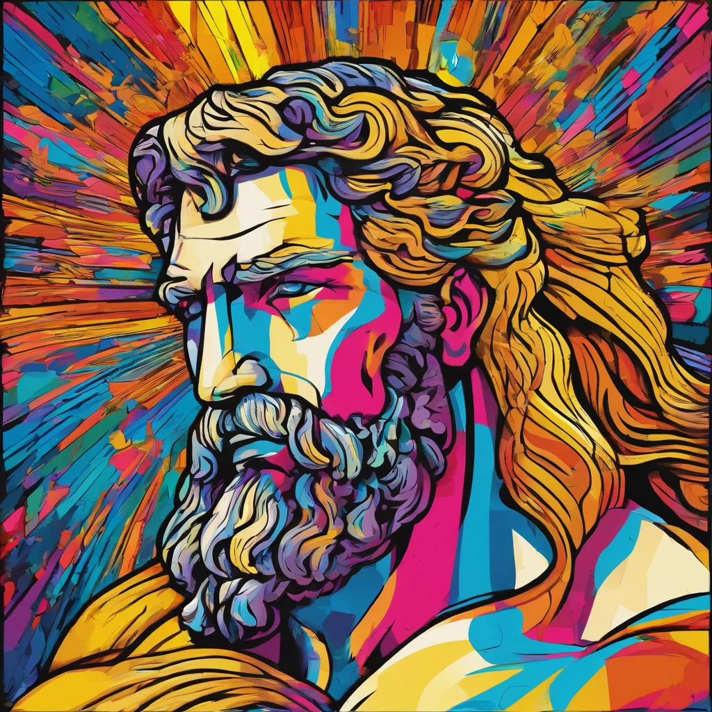 Statue Zeus Style Hercules, 8K, Movies with dark backgrounds
