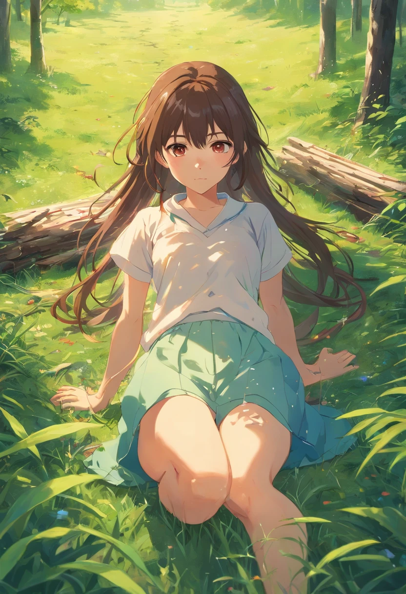 garden,Grass,sitting,Wind