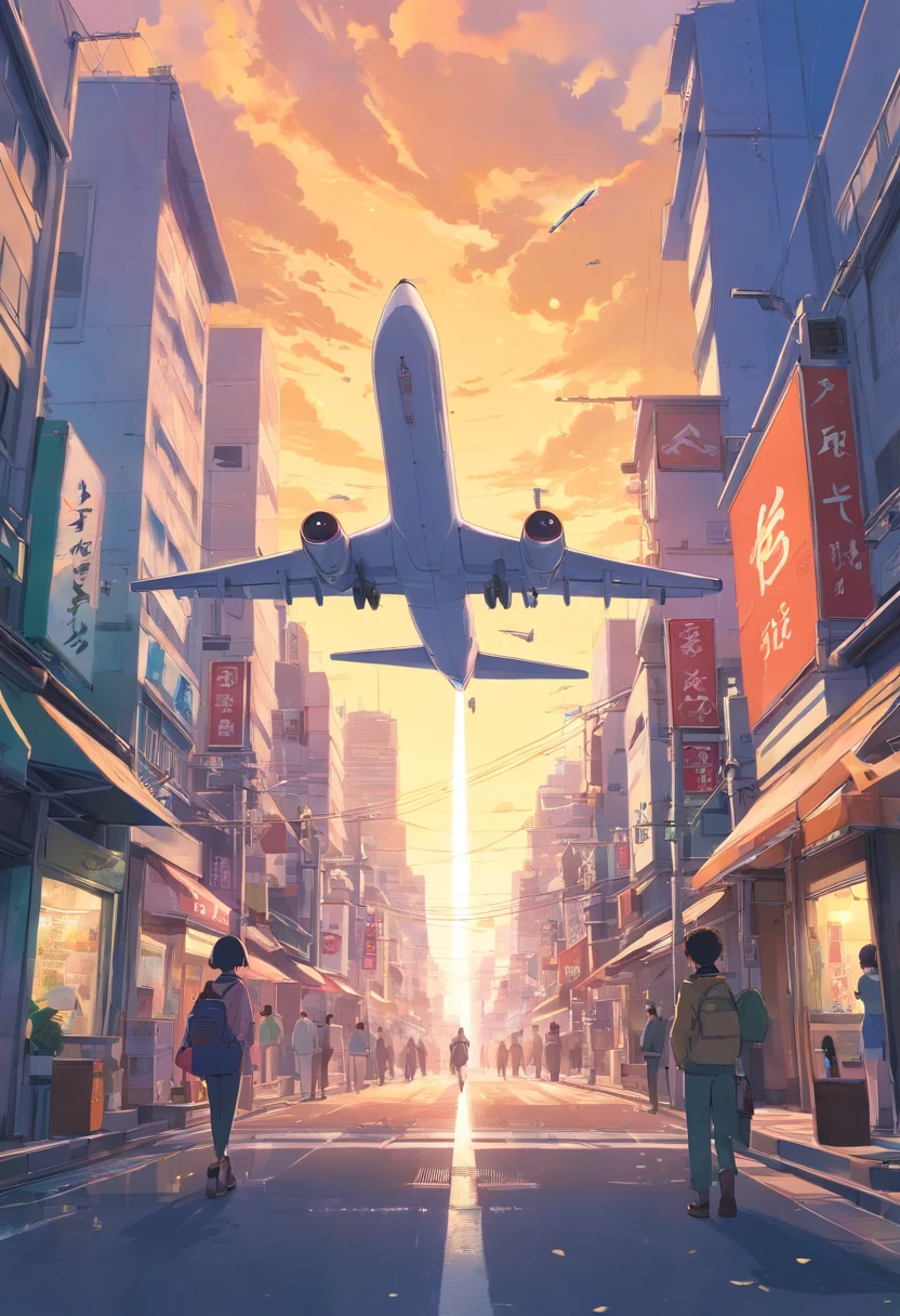 Avion de guerre drop bombs on tokyo