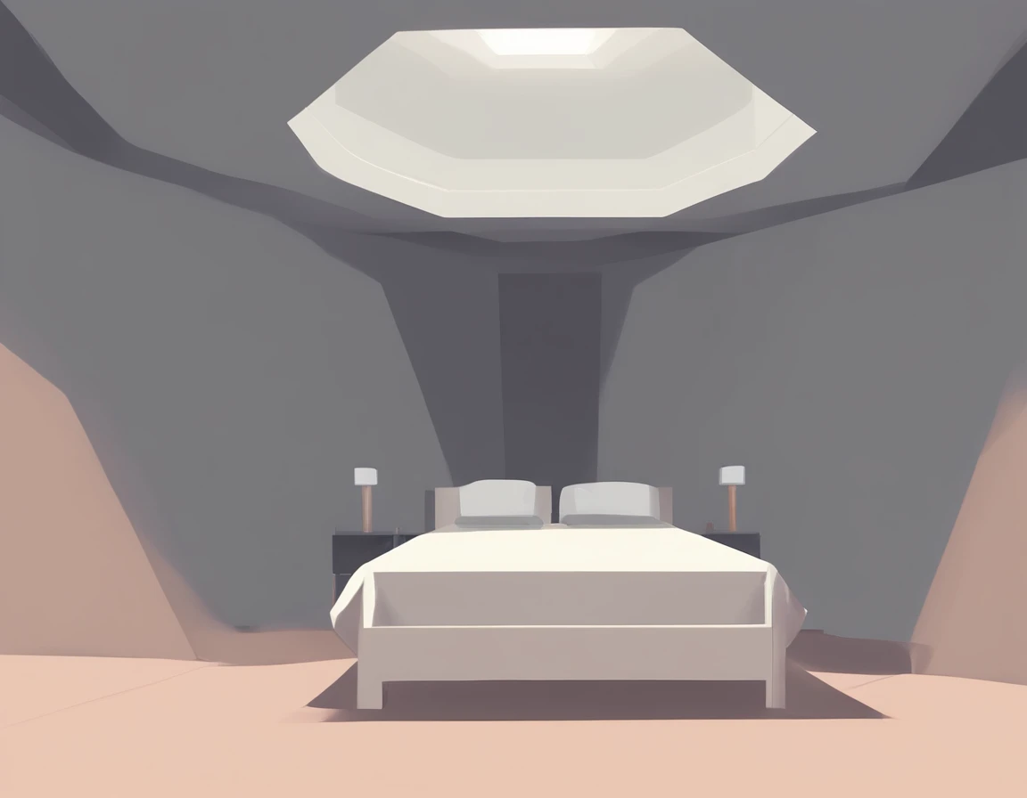 indie game art, isometric, sad, interior of mine/cave, dull, gray, minimalistic