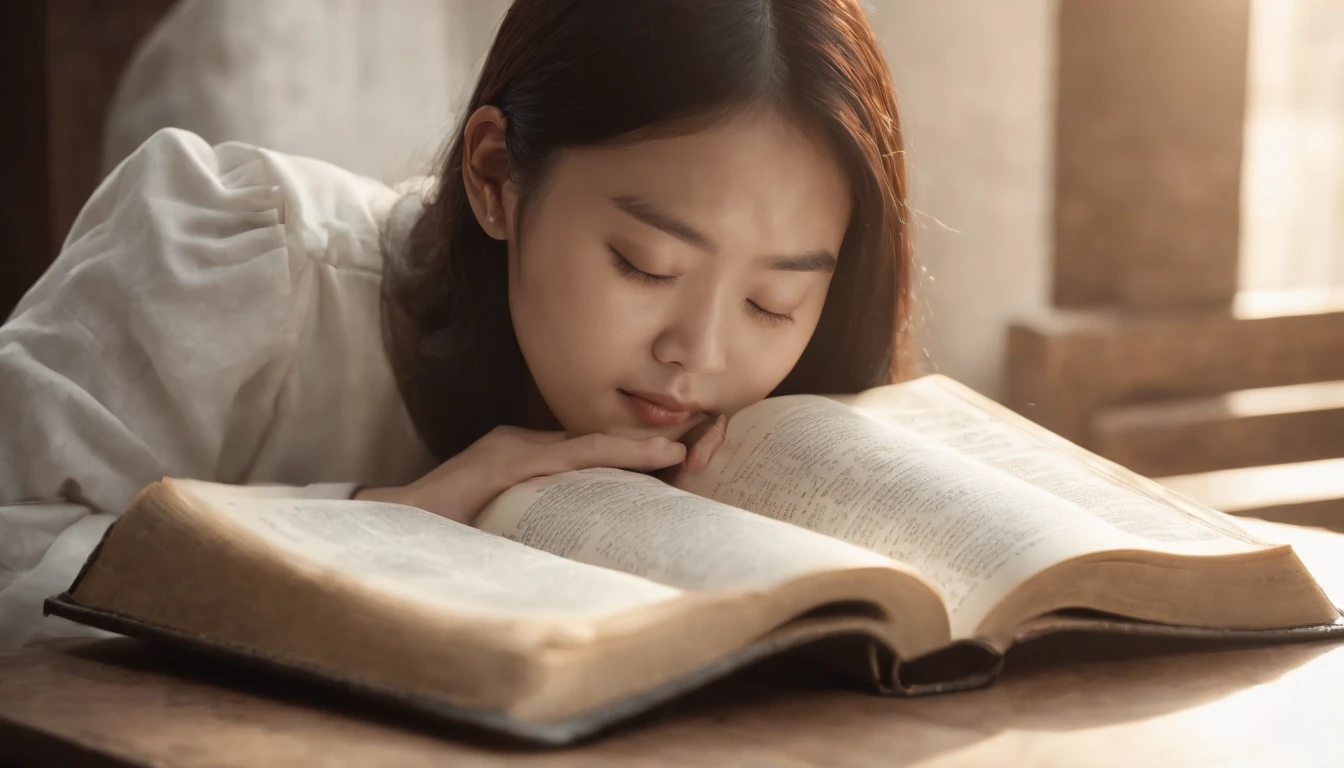 Koreans reading the Bible