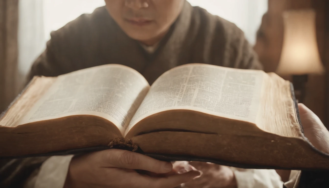 Koreans reading the Bible