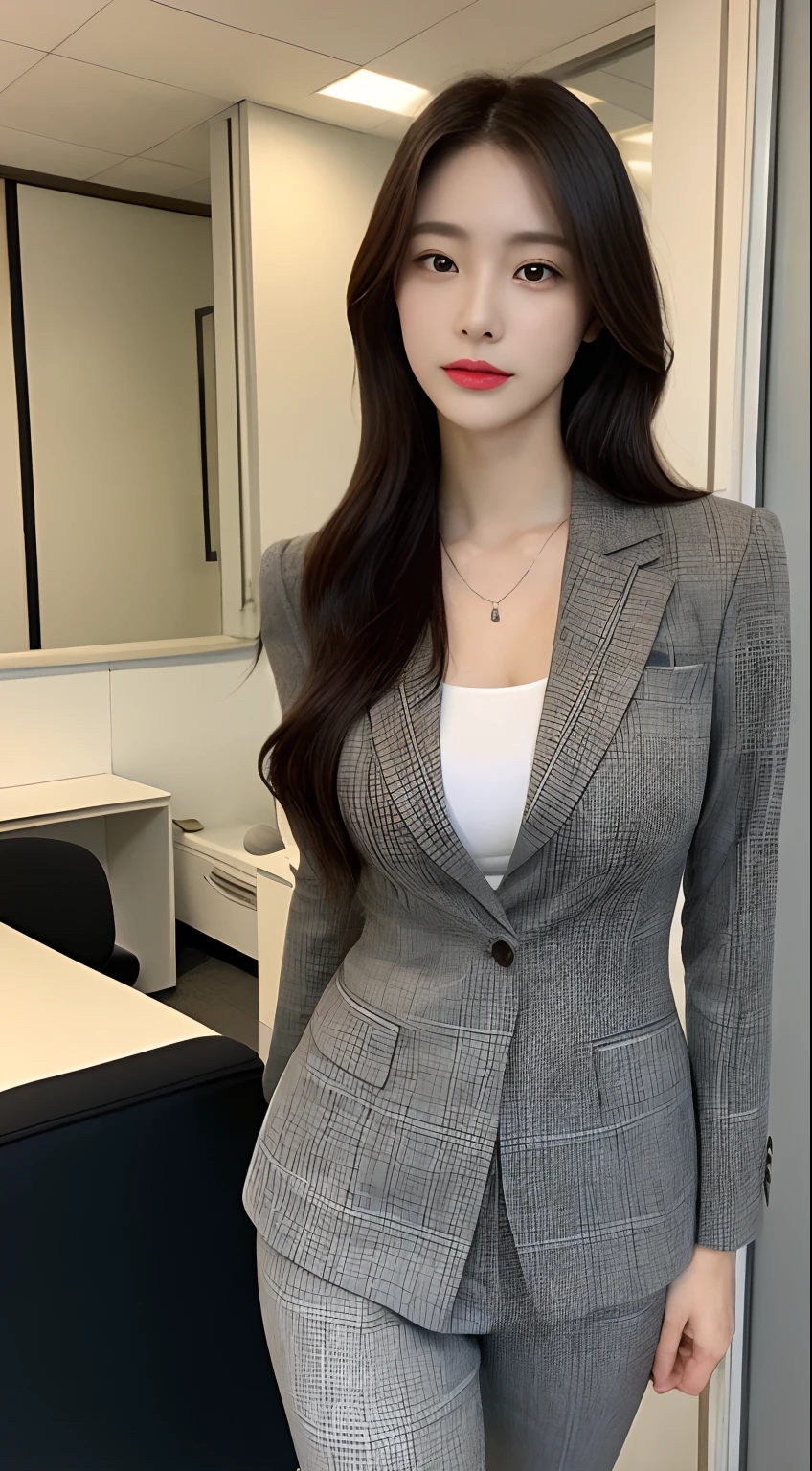 Tall and slender beauty、Beauty in suits、Colossal tits、undershirt、Cool beauty、Career woman、Japan beauties、modeled、tiese,office room,janelas