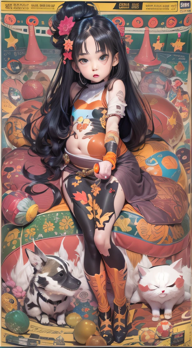 1 woman, full body, nezuko kamado oni mode, with bamboo in her mouth, demon hunter, Kimetsu no yaiba, beautiful, long hair, pink eyes, perfect, ultra hd, naked, showing her breasts, showing her pussy, nails like claws, perfect feet, demon hunter scenario, under a sakura tree, sakura leaves falling from the sky, angry face, beautiful feet, beautiful pussy, beautiful tits, legs open (showing the pussy in great detail)