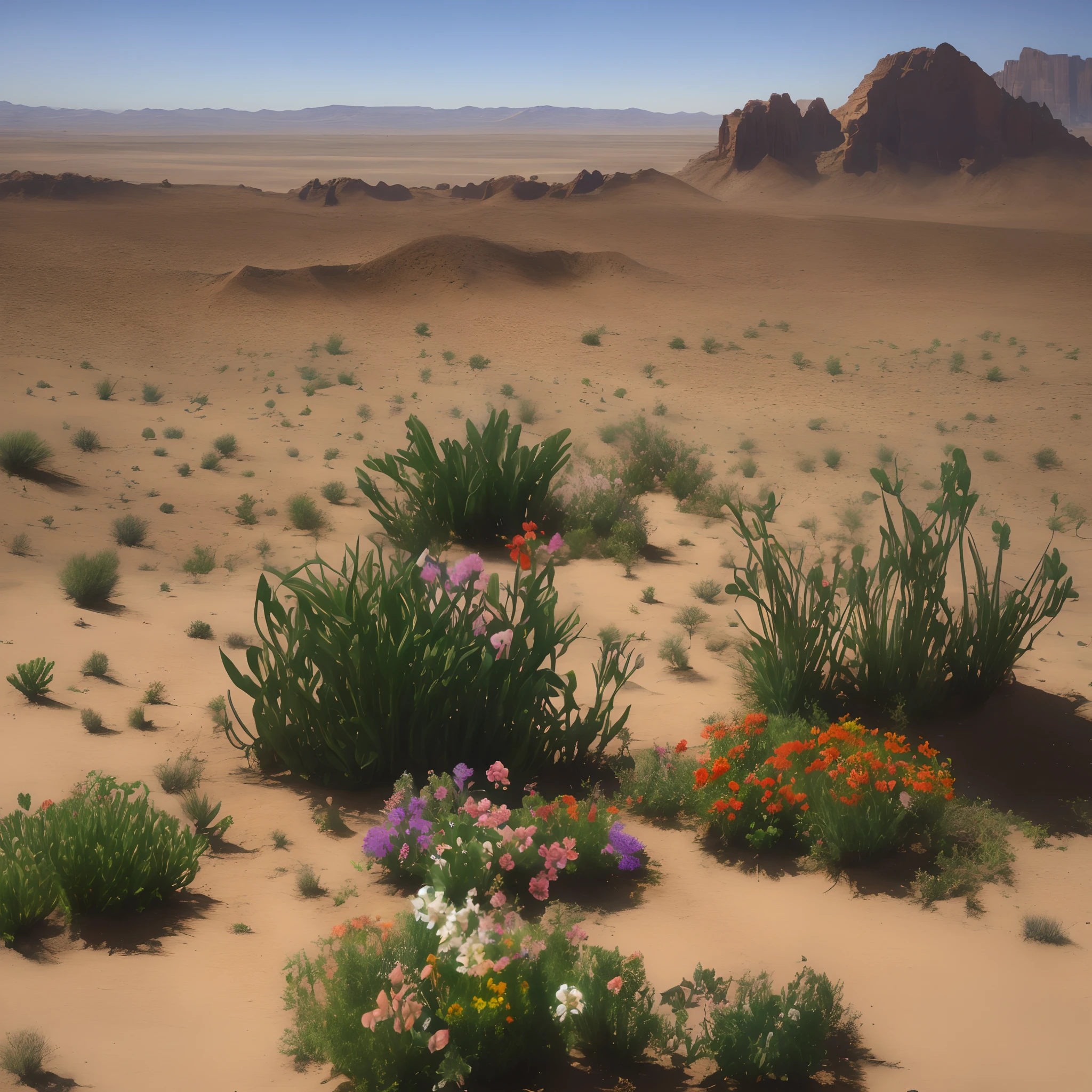 The only flower grower in the desert