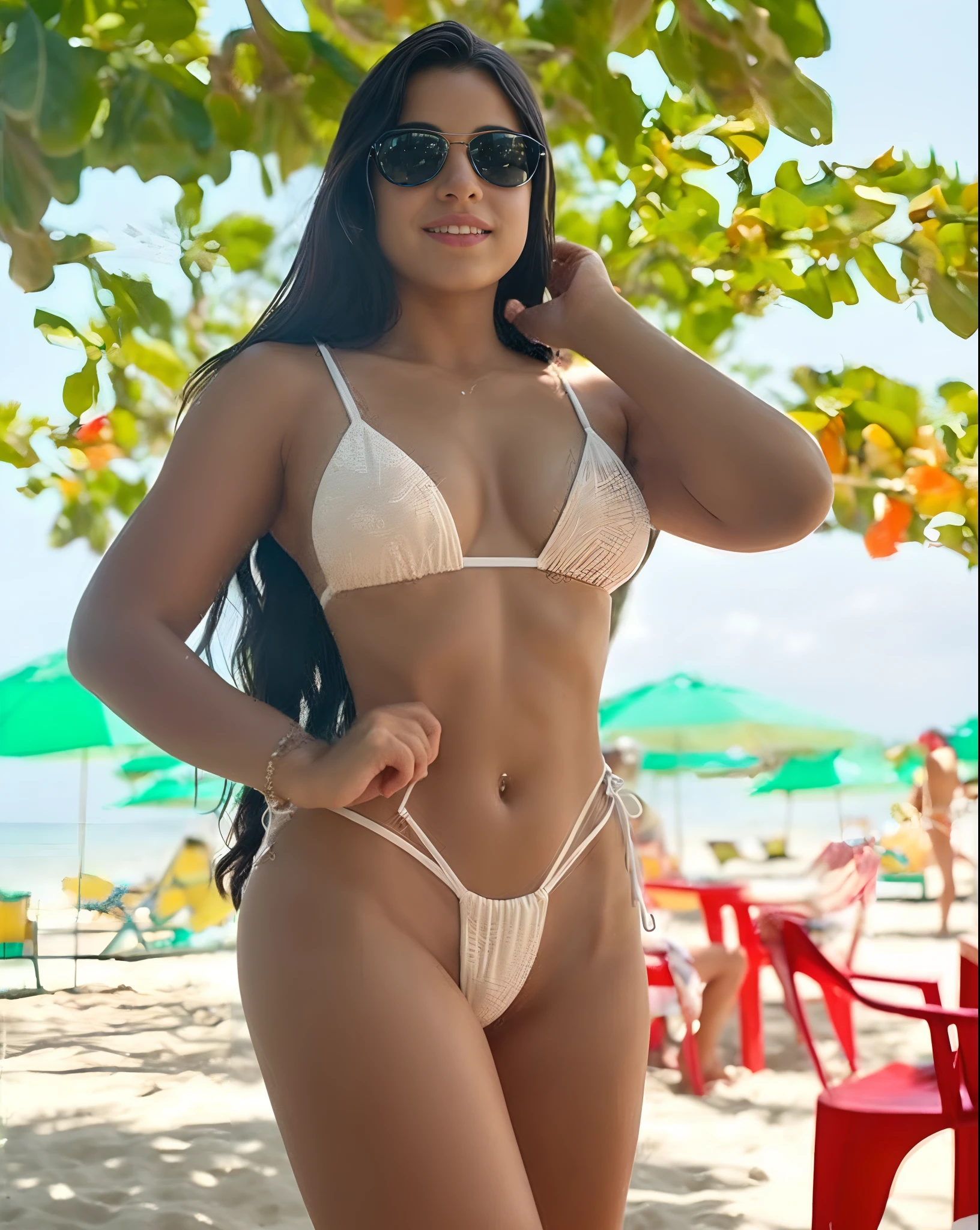 (((( adolescente )))) ((( anos ))), Araffe in a bikini posing on the beach, Violeta Myers, bikini model, Garota sexy, Parece Fabiula Nascimento, in a bikini, in a bikini, Cute bikini, beautiful thick female, bikini white, boutinela bikini, Tiny bikini, gorgeous bikini model, Pouco quente, wearing a white bikini, elegant bikini, andrea rocha, Sling bikini