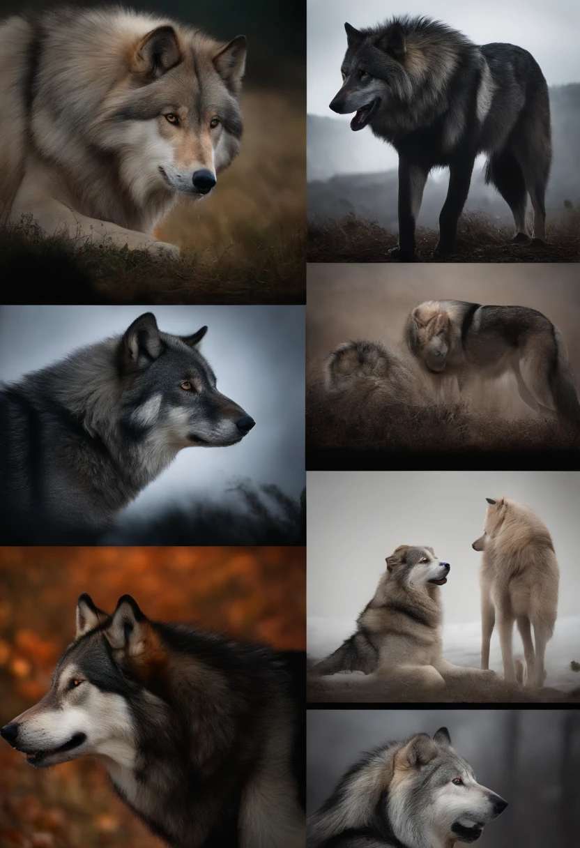 (ultra-detalhado, realista), lobisomem masculino, aspecto aterrorizante e monstruoso, orelhas de lobo, focinho de lobo, caninos, sangue na boca, garras, lua cheia ao fundo, vista de frente