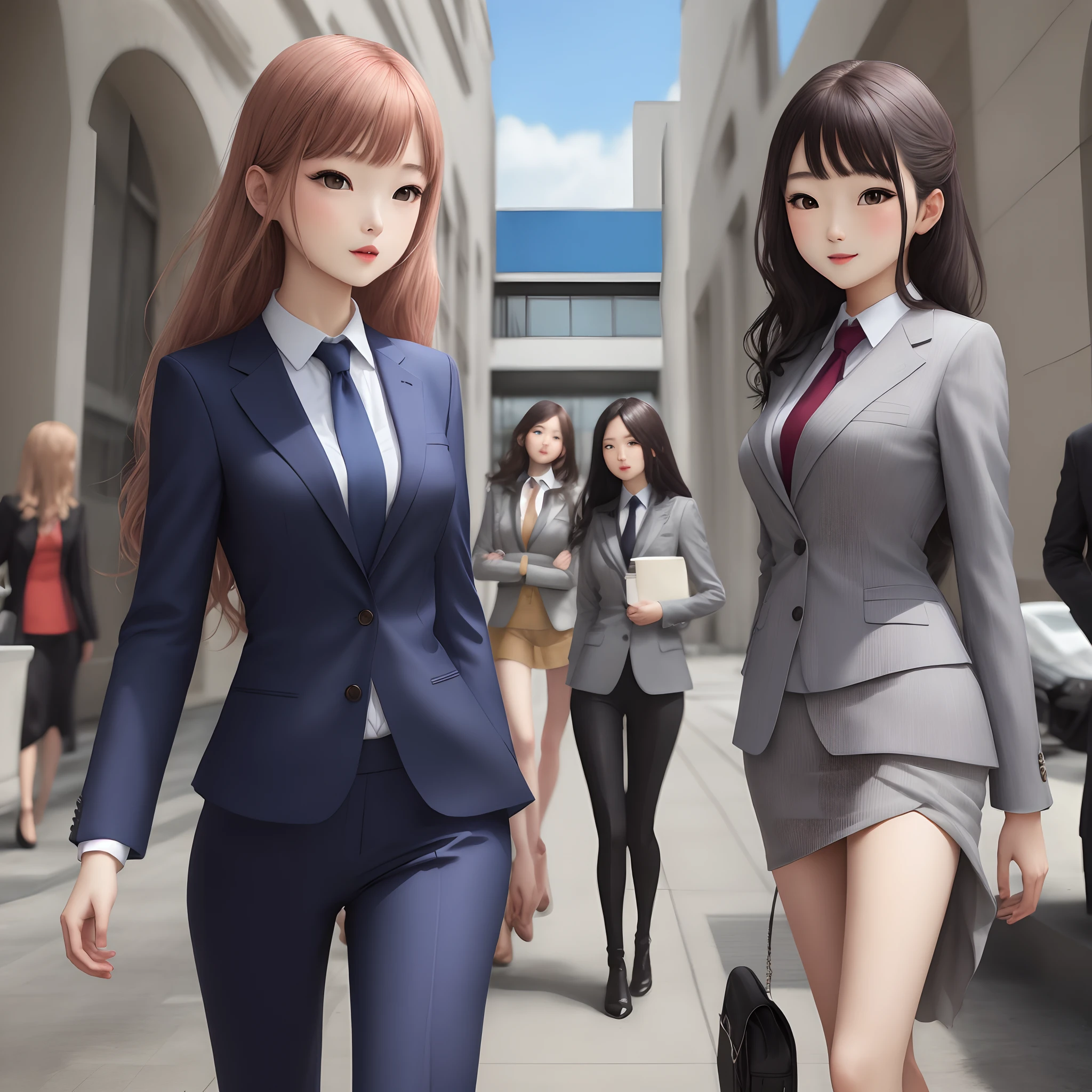 Suit Girls