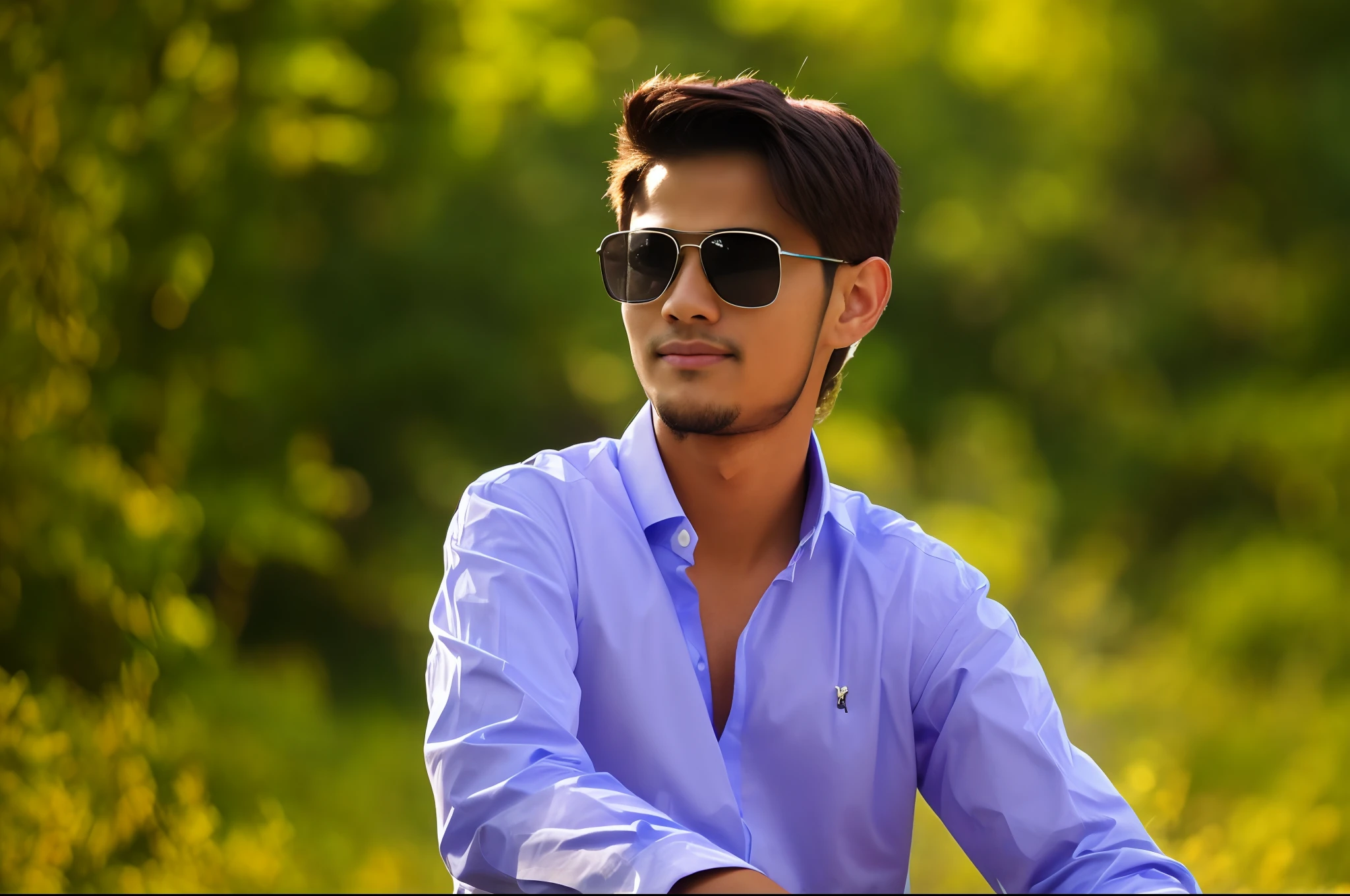 Change  clothes, change background, good looking boy