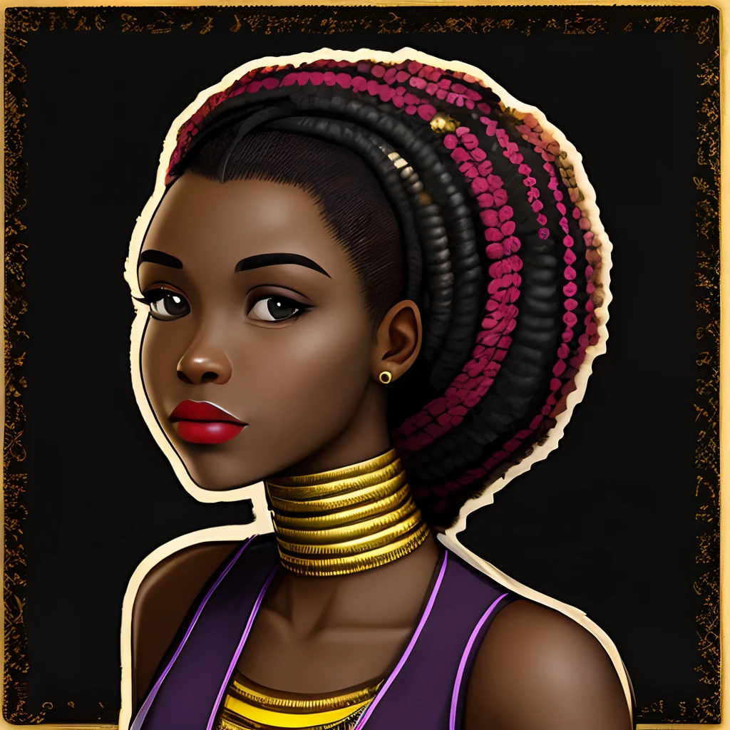 Black lady African