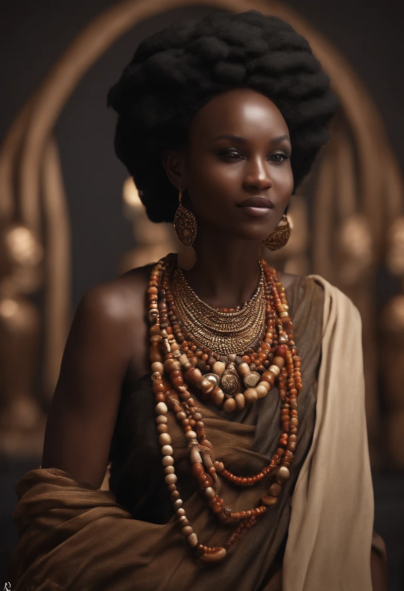 (Rendu 3D professionnel:1.3) de (Realstic:1.3) The most beautiful art photo in the world,Sibola, Roi africain,Vêtementsr, beige,ouge, ,Sibola roi des canyons, couleurs beinge rouge, Carry a detailed and complex ade, Regard maternel, Dieu cosmique,impressionnisme,Afrofuturiste, Rendering the 8K unit of the whole body, pores de la peau, Very dark lighting, ombrage lourd, detailded, face detailed, (Vibratoire, Realistic Photography, Realstic, dramatique, Sombre, mise au point nette, 8k), (African clothing of the tribes :1.4), ((((utiliser des tissus)))), (complexe:1.4), decadent, (highly detailed:1.4), digital painting, rendu par octane, Art stations, Concept-Art, lisse, mise au point nette, Germ of art, (loish:0.23), WLOP Ilya Kuvshinov, e Greg Rutkowski et Alphonse Mucha Gracias, (Illumination globale, Studiolight, Lightweight volumetric), rib, particules flottantes, Fantaisie, Notre, Gros plan Rosto, ((Dark background starry night:1.3)),CGSesociedade,Art stations