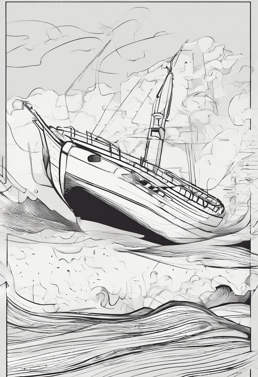 A boat，oversize，Gufu