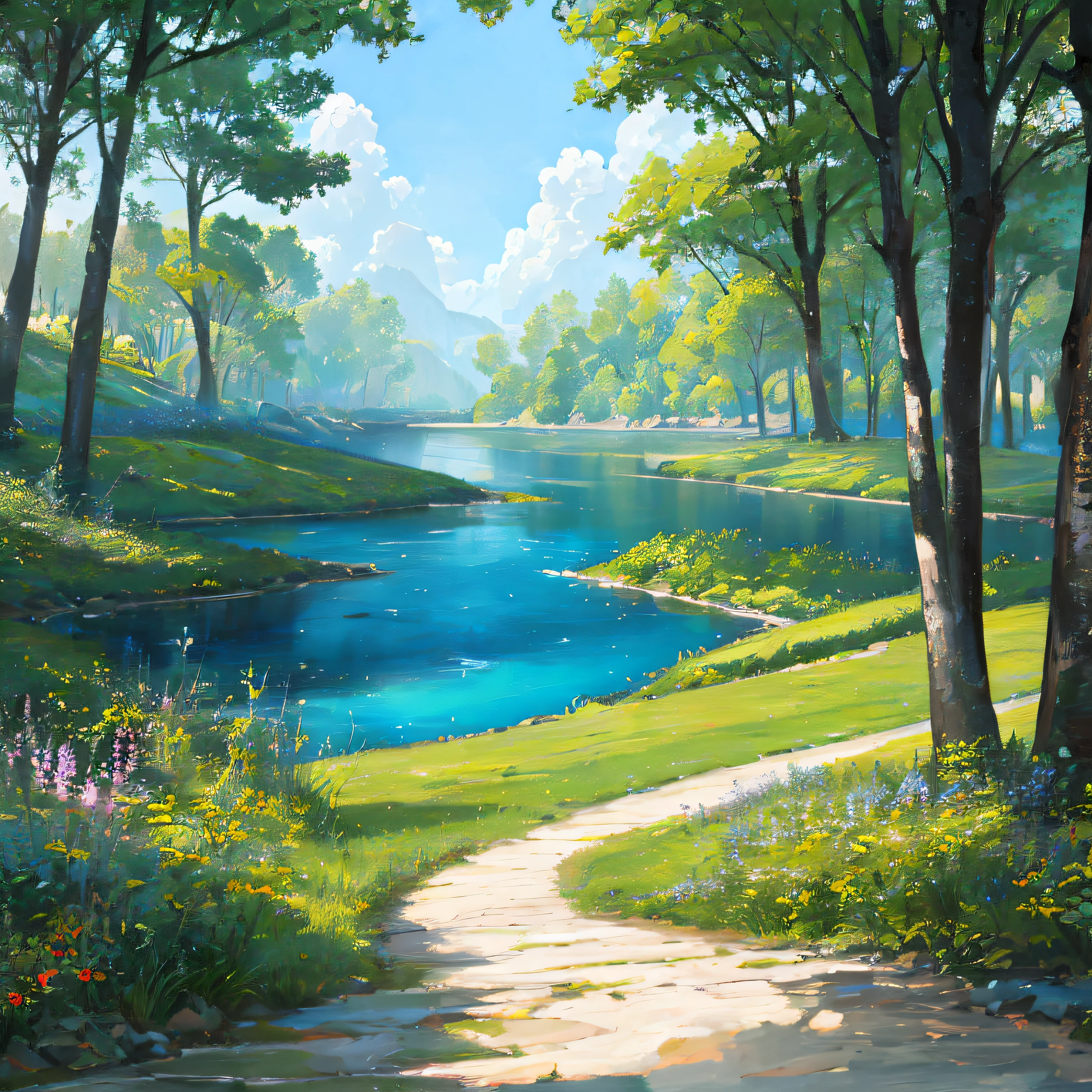 naturey,spectacle,Focus on the landscape,Pay attention to color contrast,Great masterpiece,Magical overtones。 --auto