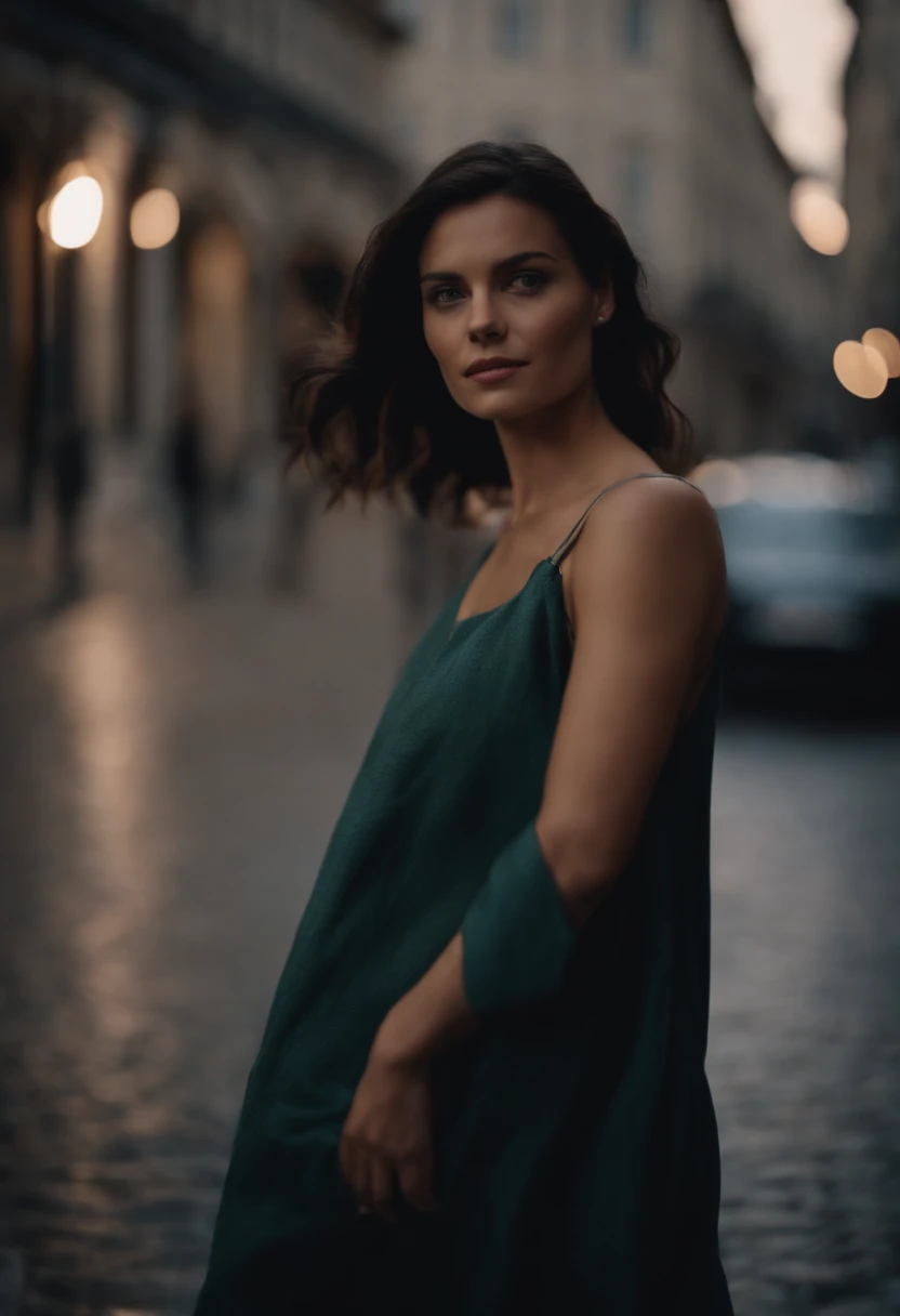 fille seule nue